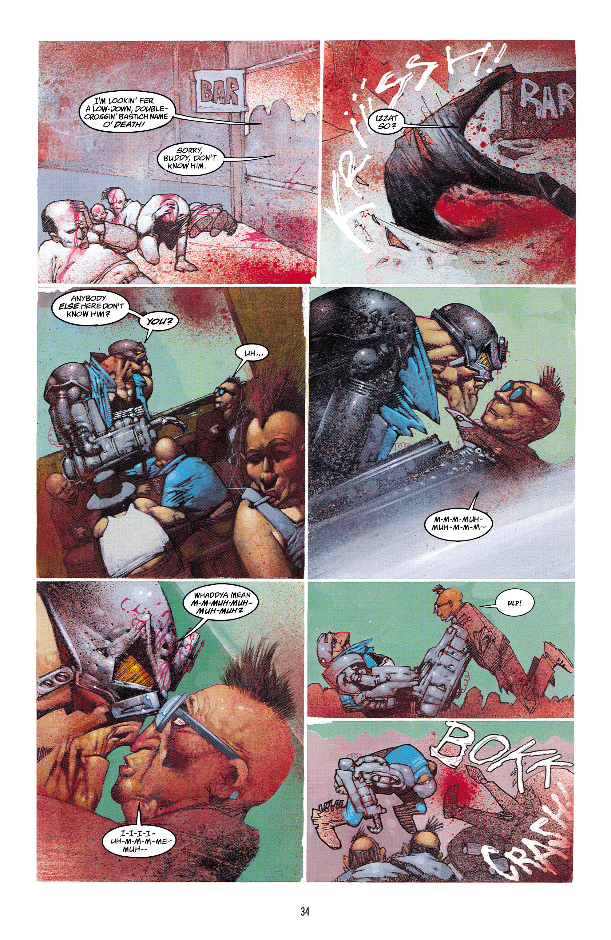 Read online Batman/Judge Dredd Collection comic -  Issue # TPB (Part 1) - 34