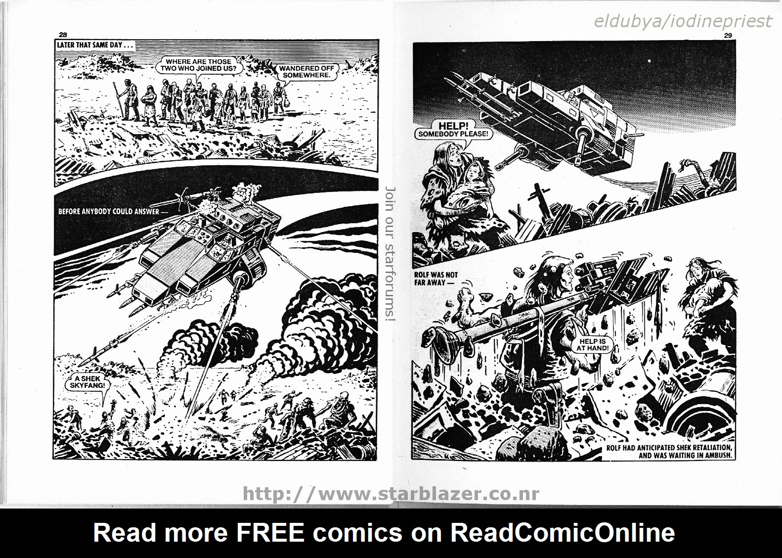 Read online Starblazer comic -  Issue #246 - 16