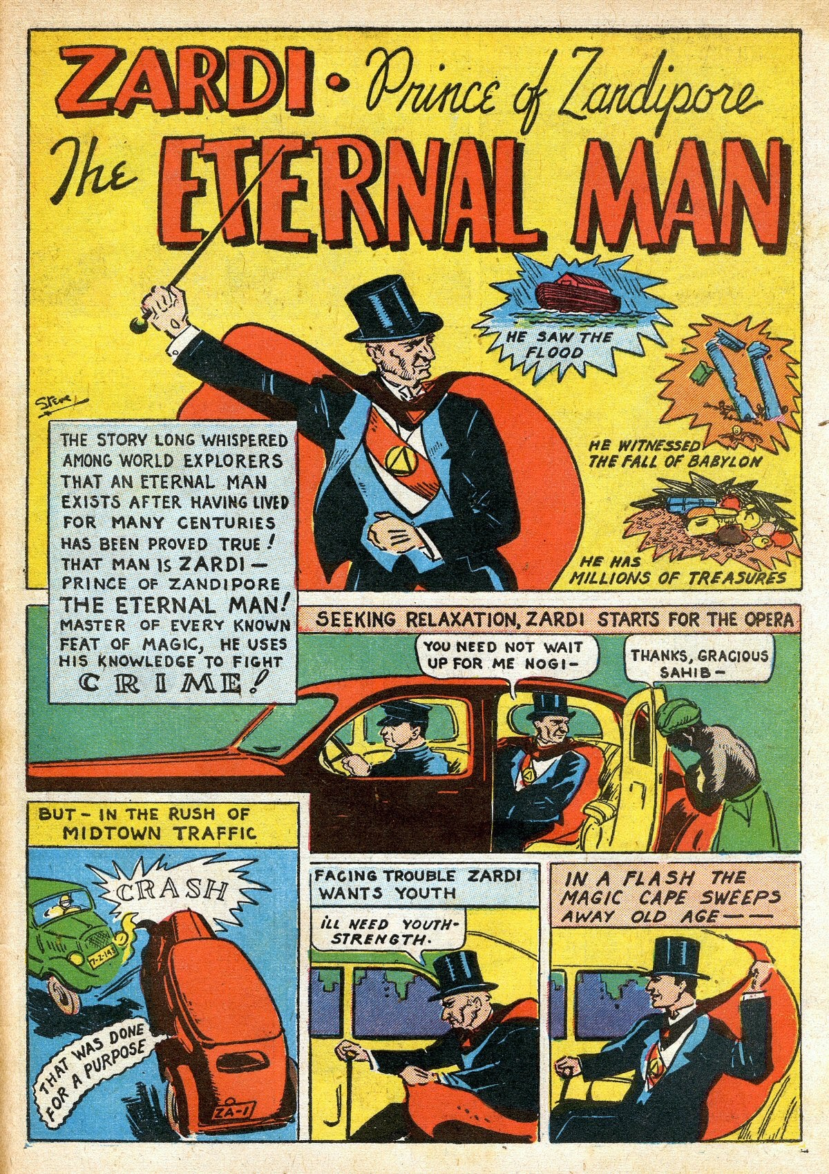 Read online Amazing Man Comics comic -  Issue #16 - 59