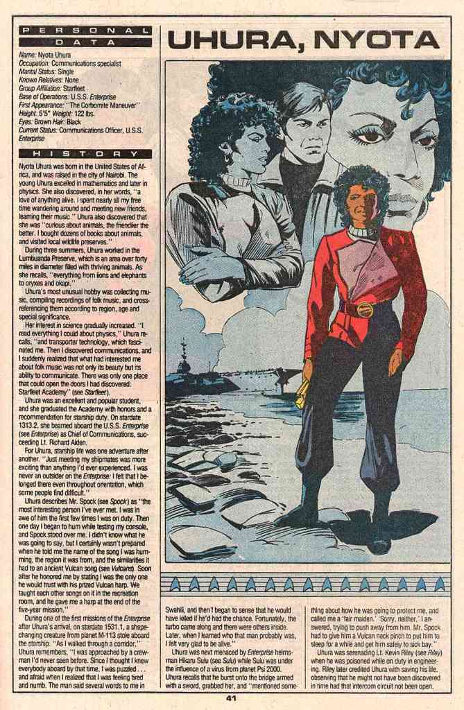 Read online Who's Who in Star Trek comic -  Issue #2 - 43