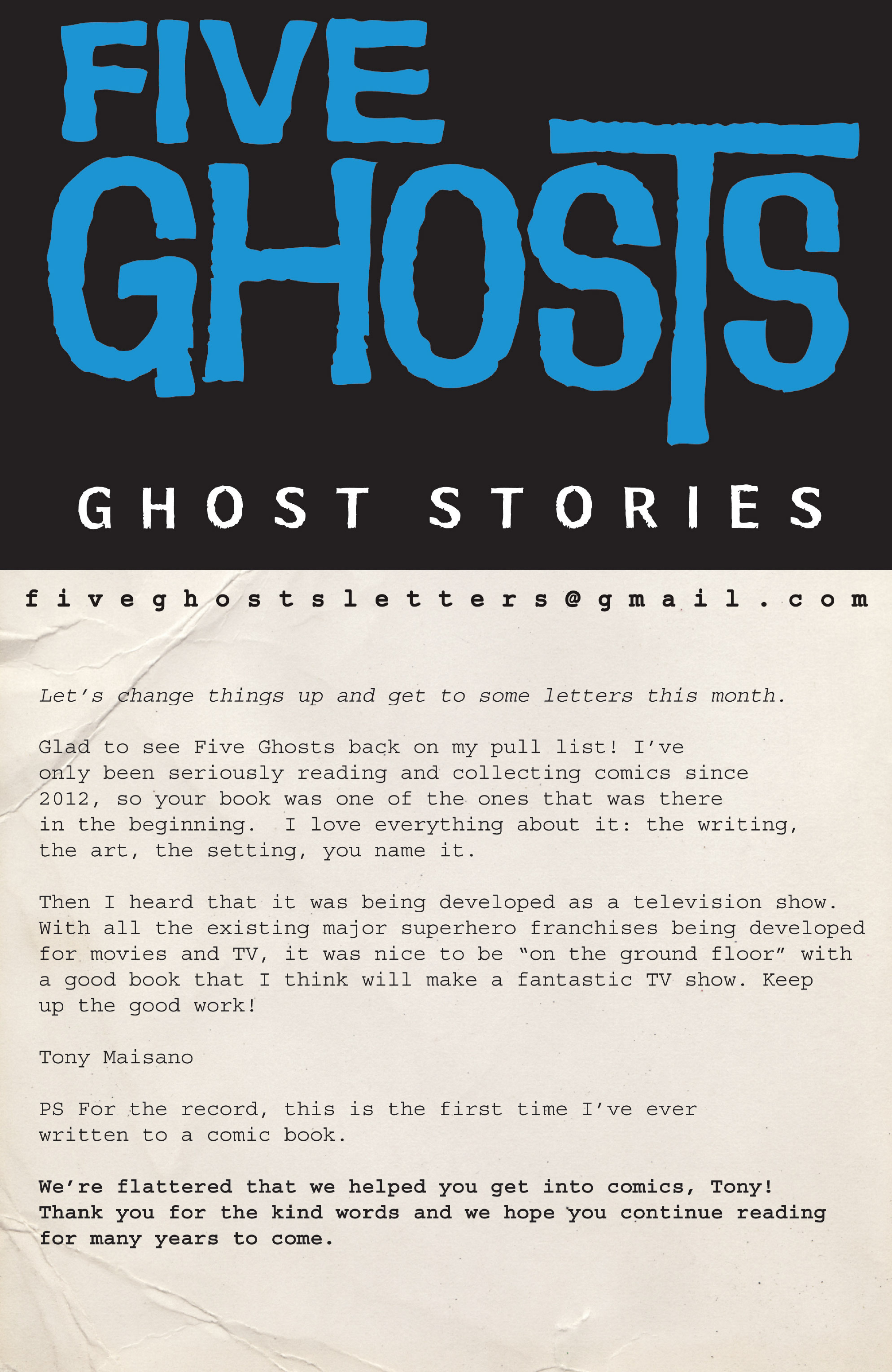 Read online Five Ghosts comic -  Issue #14 - 24
