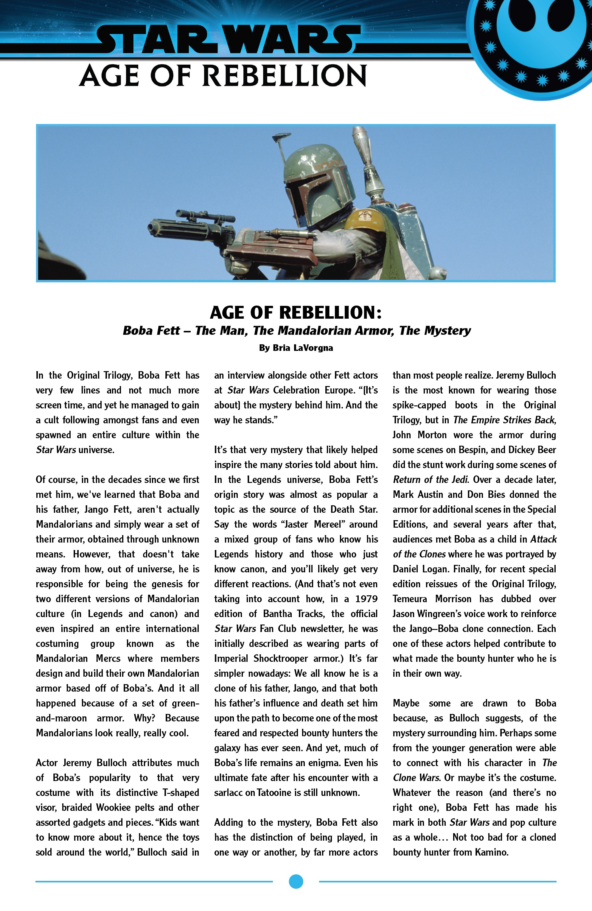Read online Star Wars: Age Of Rebellion comic -  Issue # Boba Fett - 23
