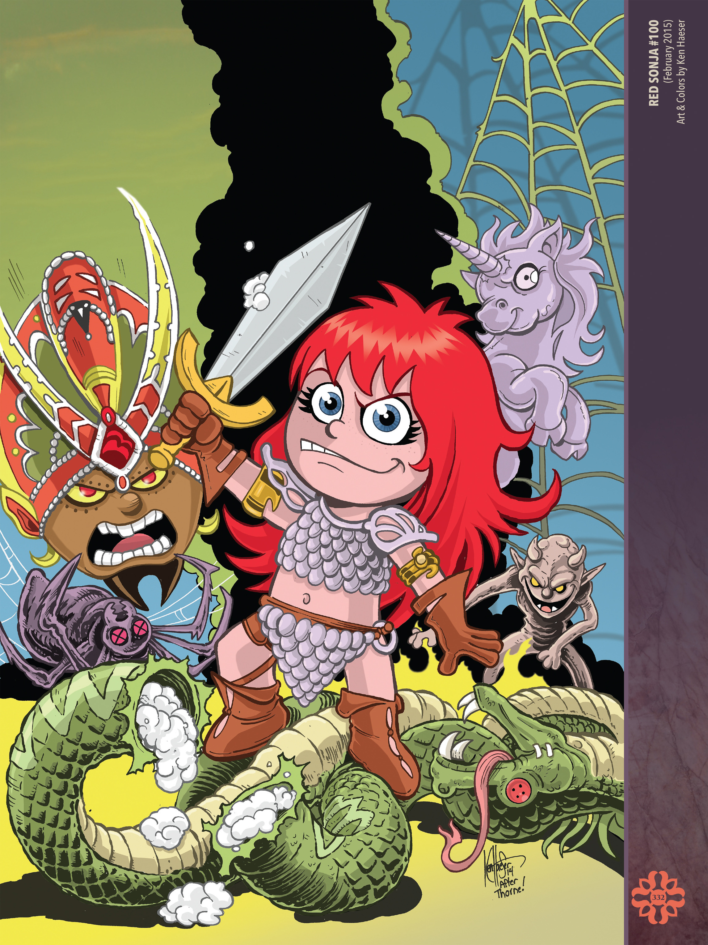 Read online The Art of Red Sonja comic -  Issue # TPB 2 (Part 4) - 33