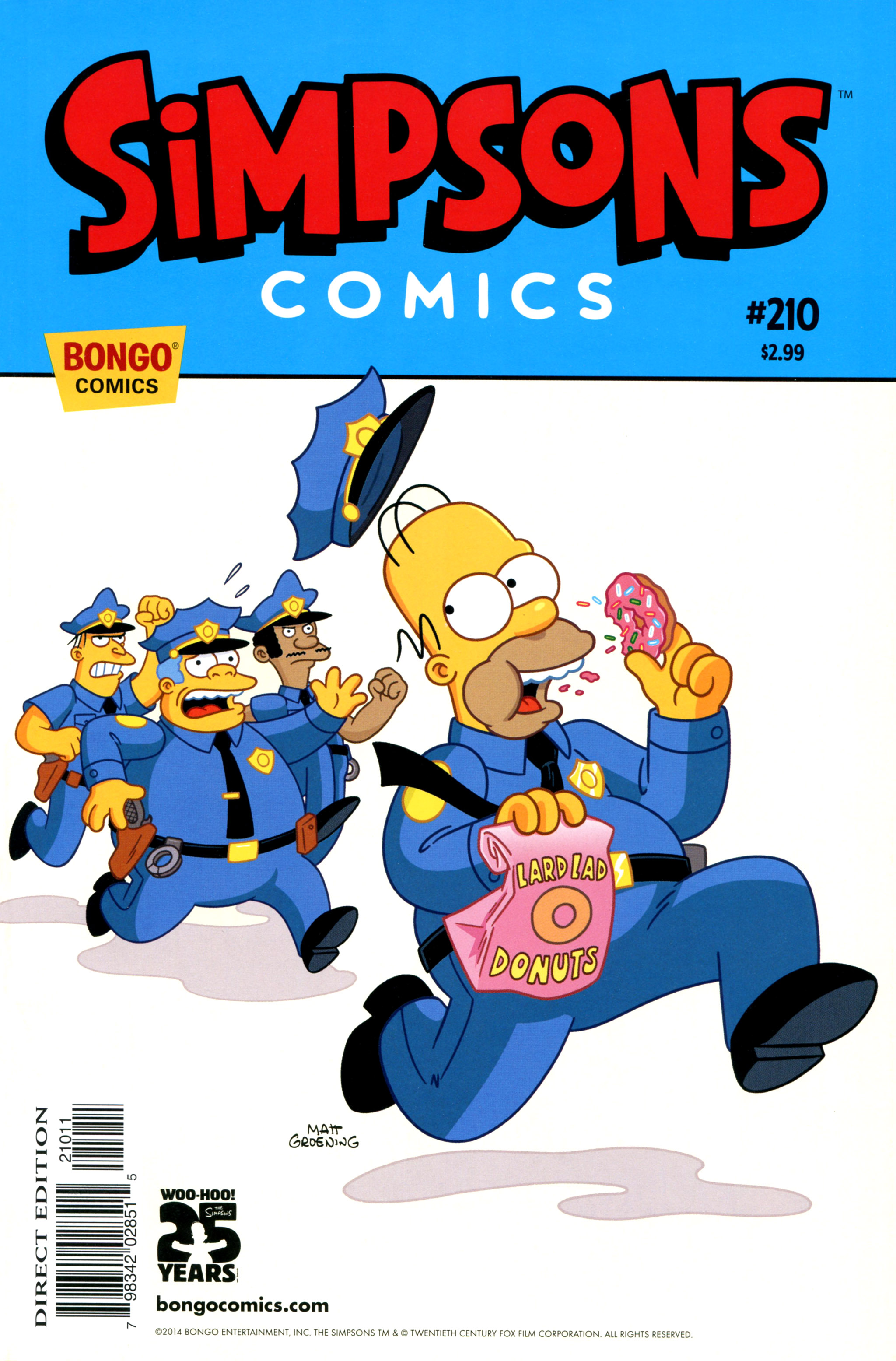 Read online Simpsons Comics comic -  Issue #210 - 1