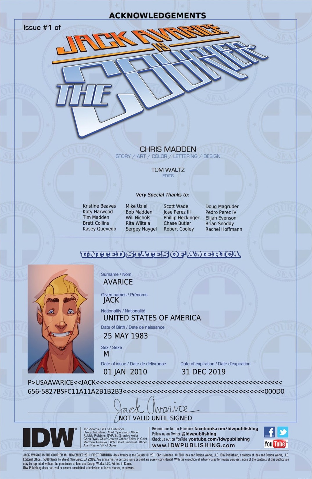 Read online Jack Avarice is The Courier comic -  Issue # TPB (Part 1) - 11