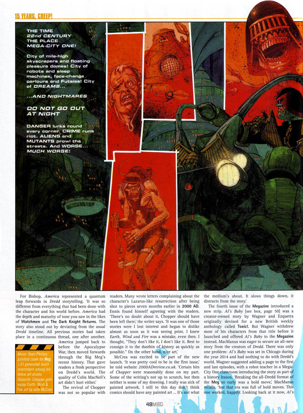 Read online Judge Dredd Megazine (Vol. 5) comic -  Issue #237 - 50