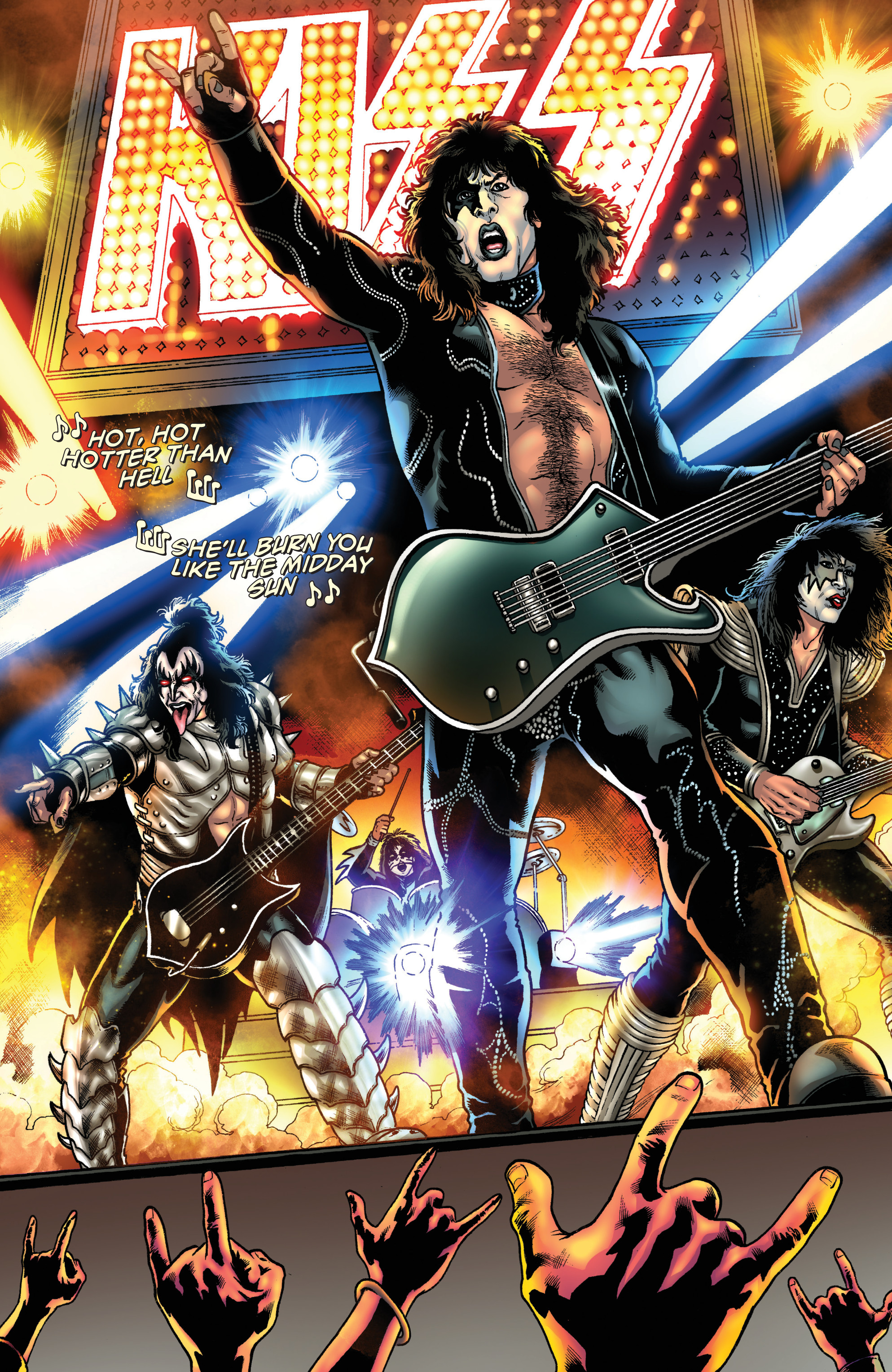 Read online KISS: Blood and Stardust comic -  Issue # _TPB - 10