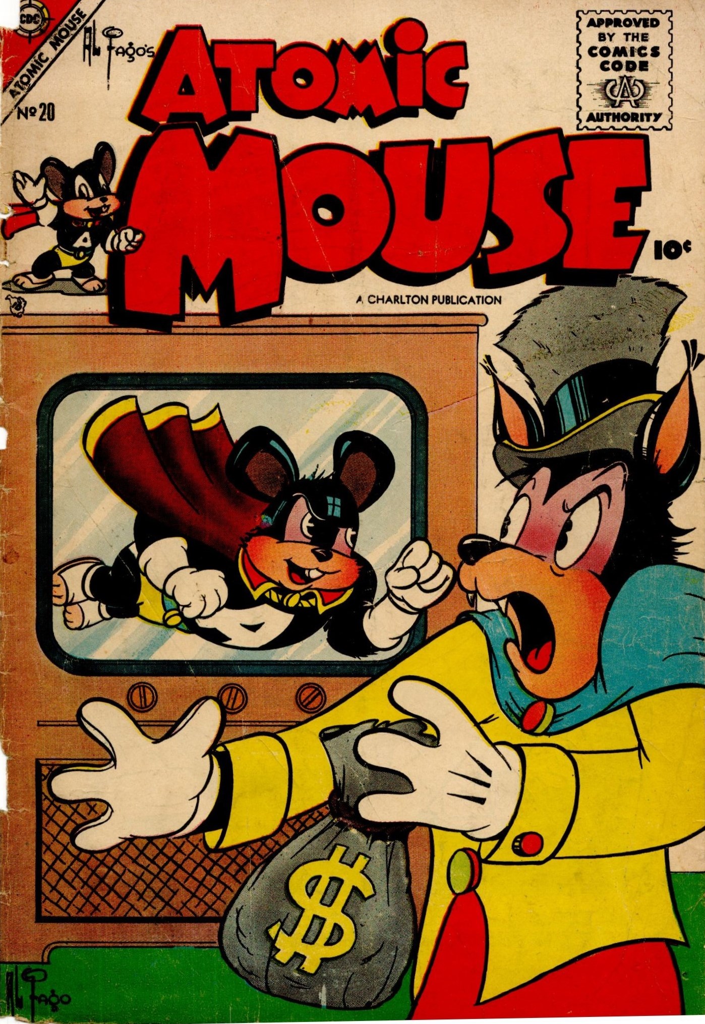 Read online Atomic Mouse comic -  Issue #20 - 1