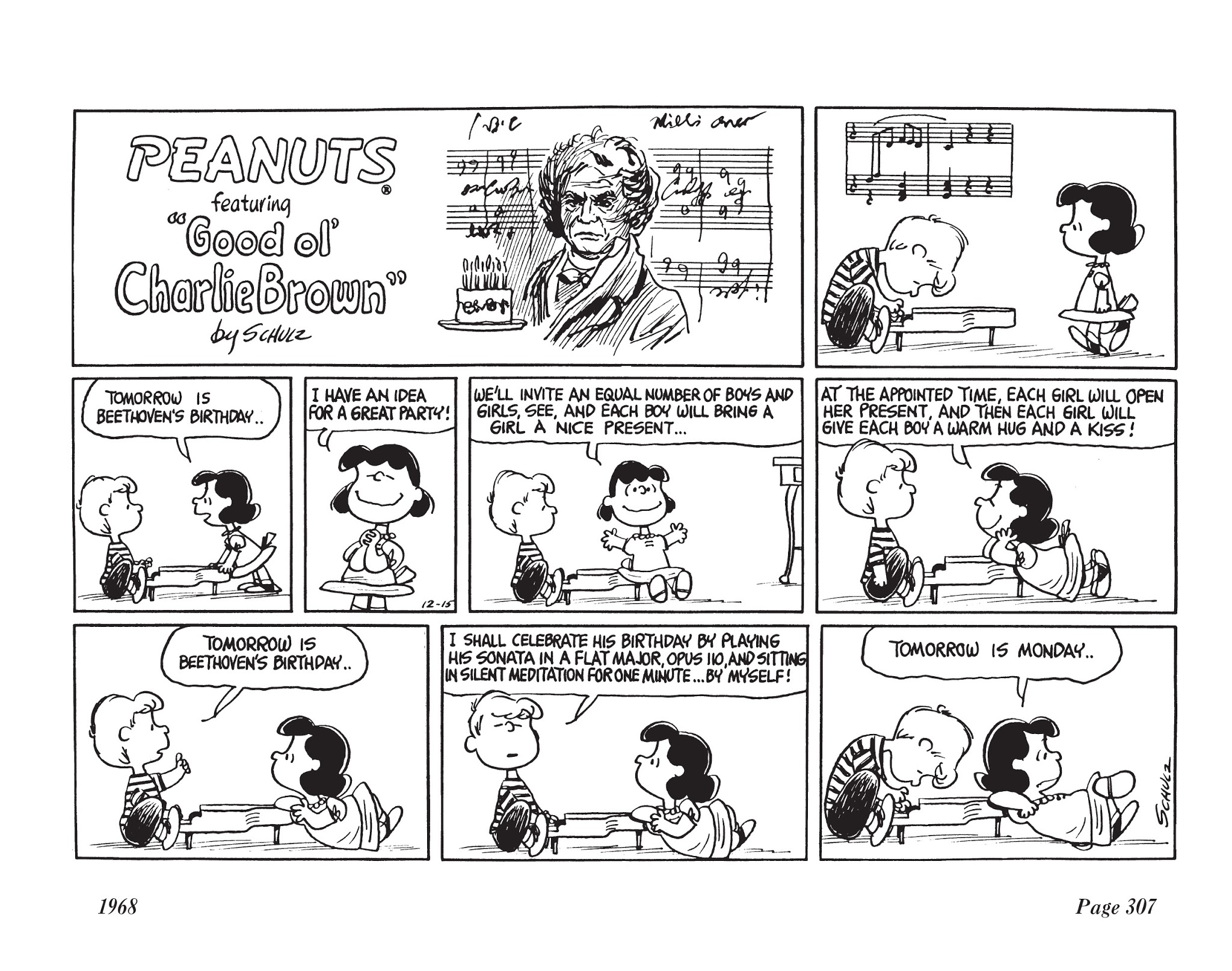 Read online The Complete Peanuts comic -  Issue # TPB 9 - 318