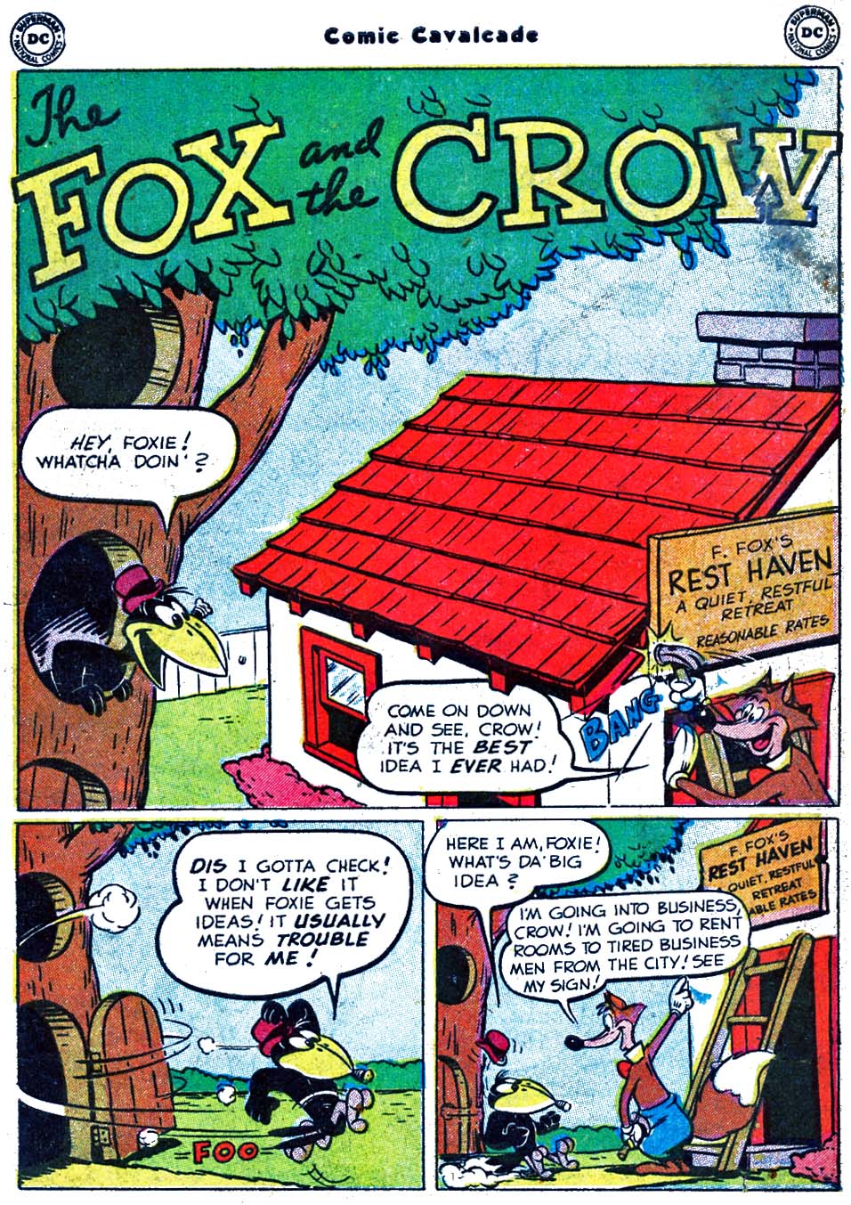 Read online Comic Cavalcade comic -  Issue #47 - 3