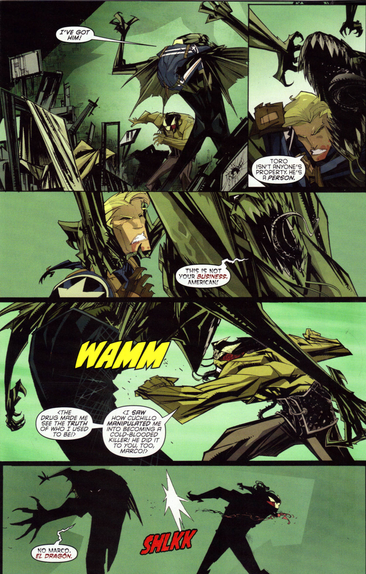 Read online Onslaught Unleashed comic -  Issue #2 - 10