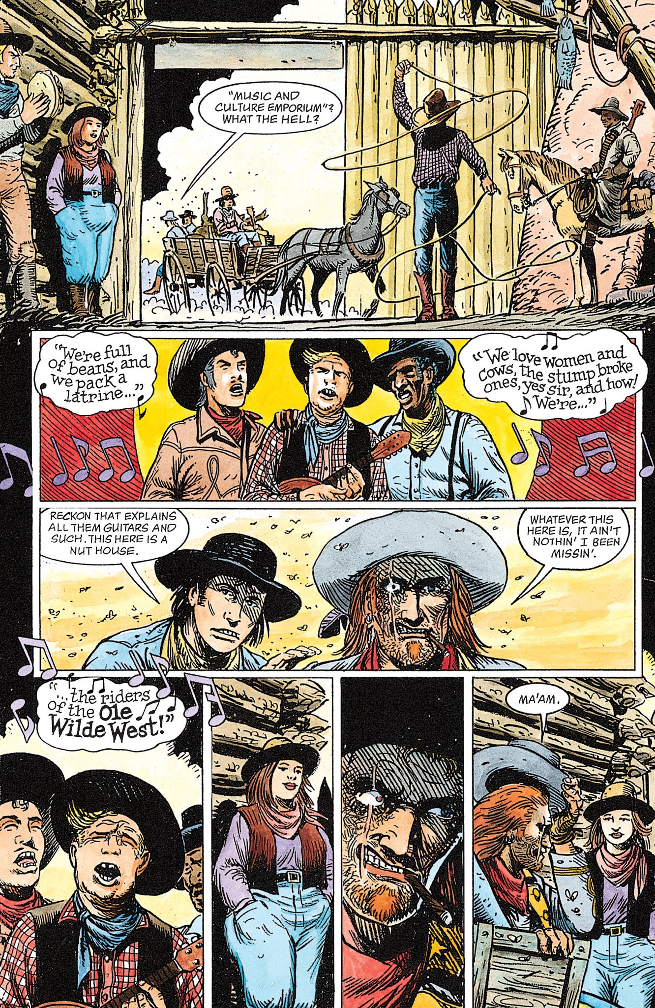Read online Jonah Hex: Shadows West comic -  Issue # TPB (Part 3) - 7
