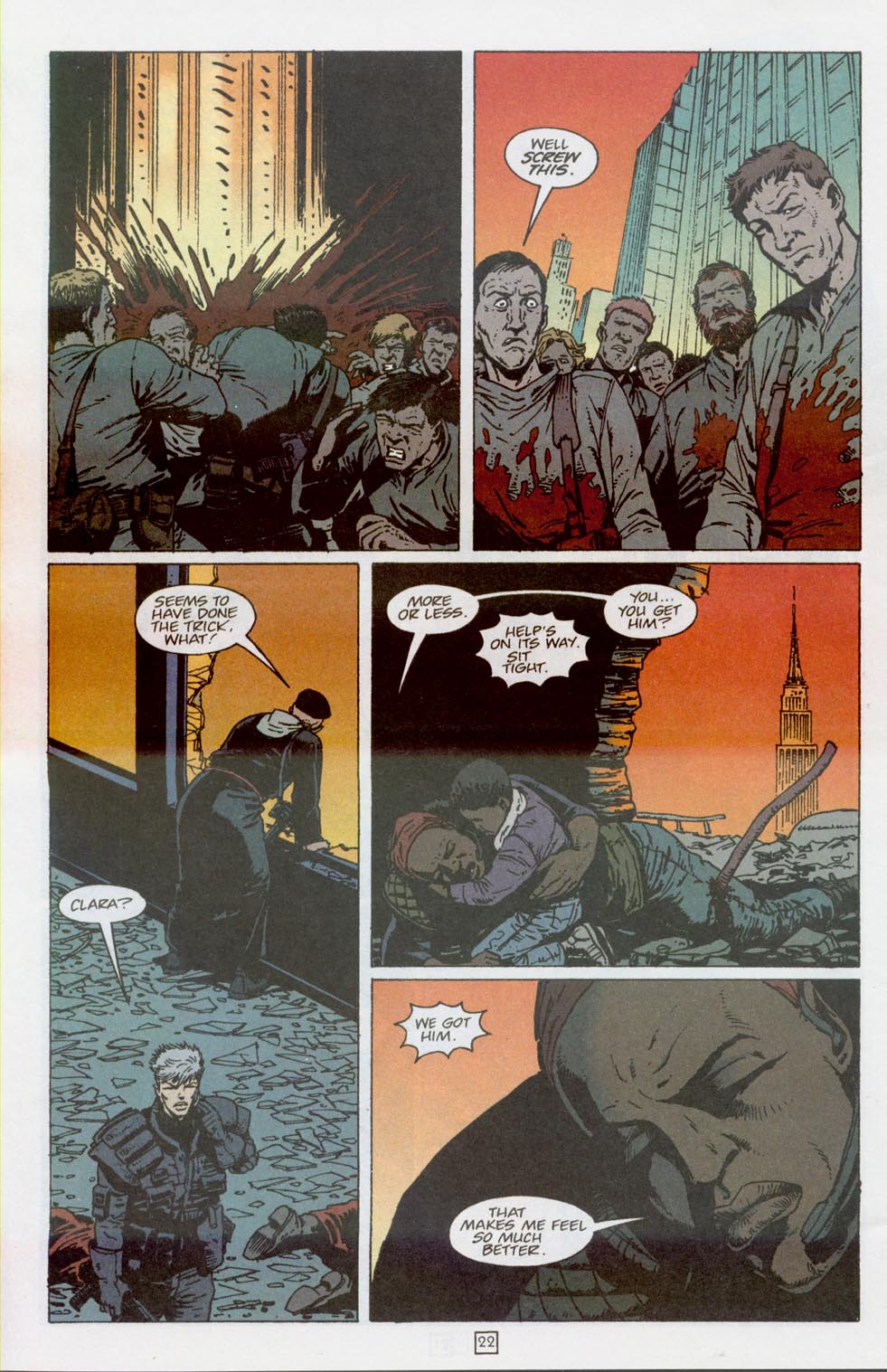 Read online Bloody Mary Lady Liberty comic Issue 4