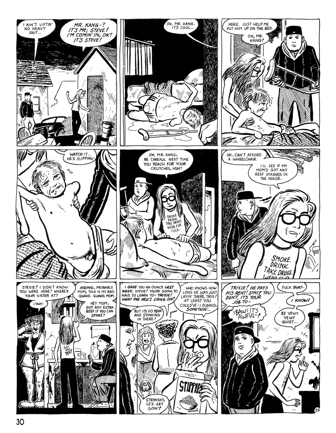 Read online Love and Rockets (1982) comic -  Issue #34 - 32