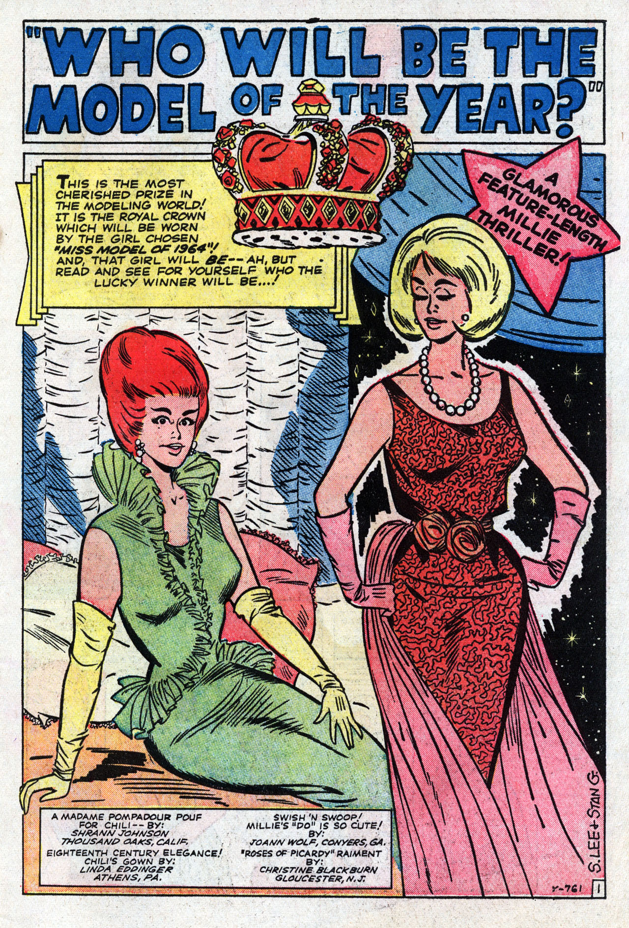 Read online Millie the Model comic -  Issue #122 - 3