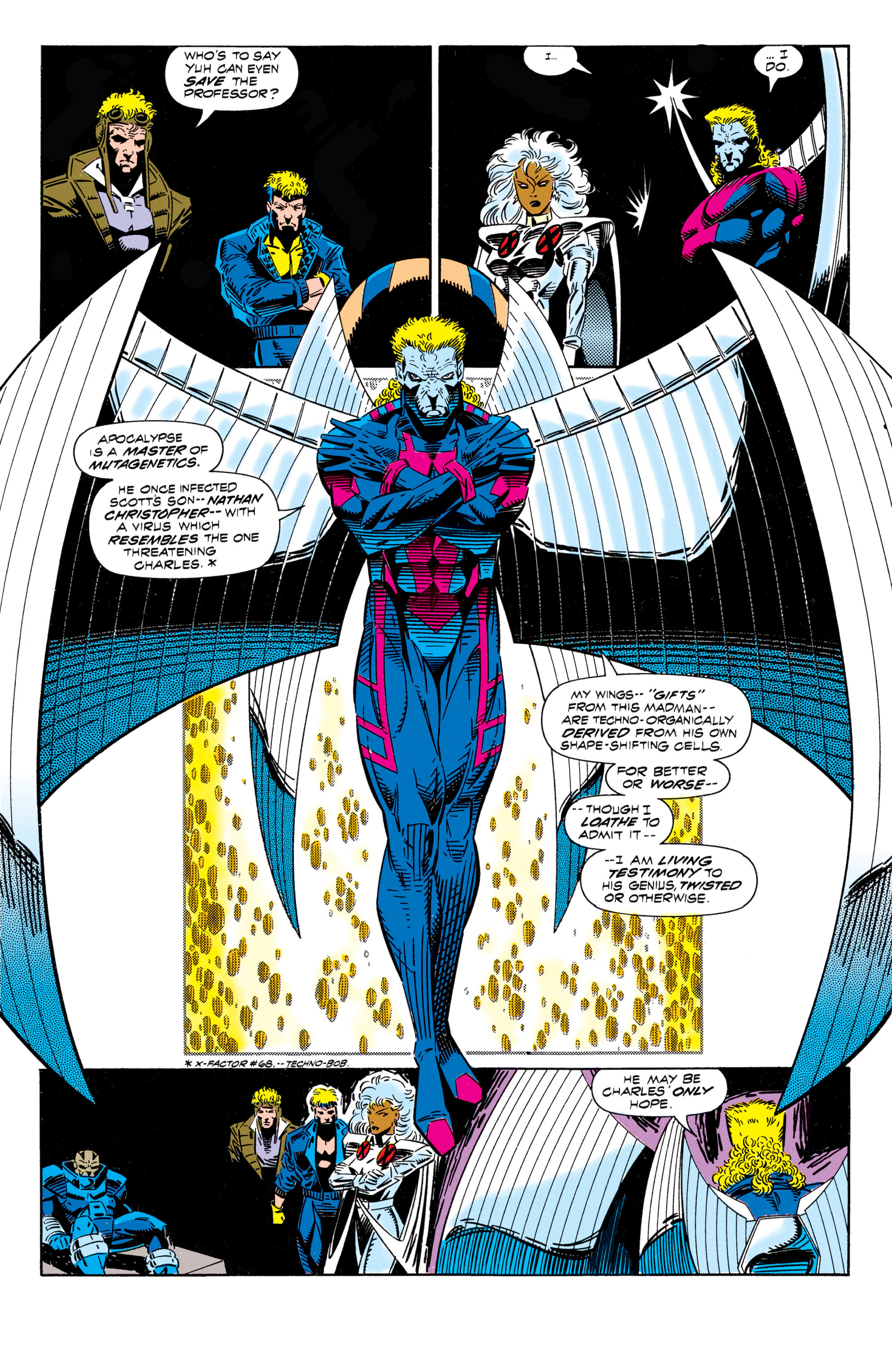 Read online Uncanny X-Men (1963) comic -  Issue #296 - 13