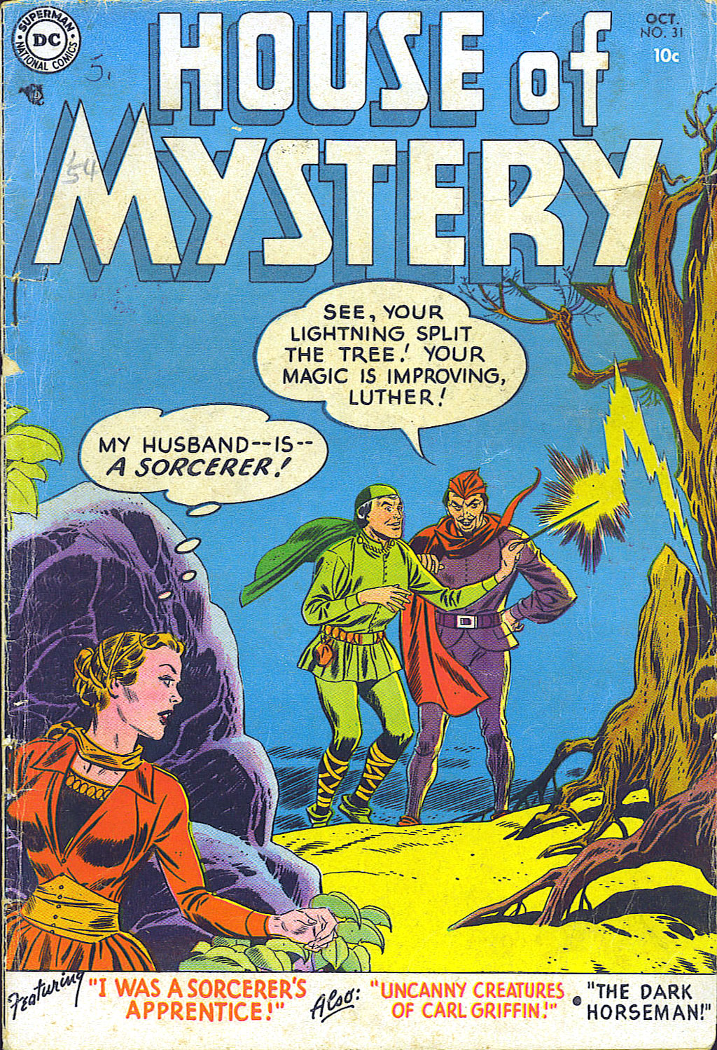 Read online House of Mystery (1951) comic -  Issue #31 - 1