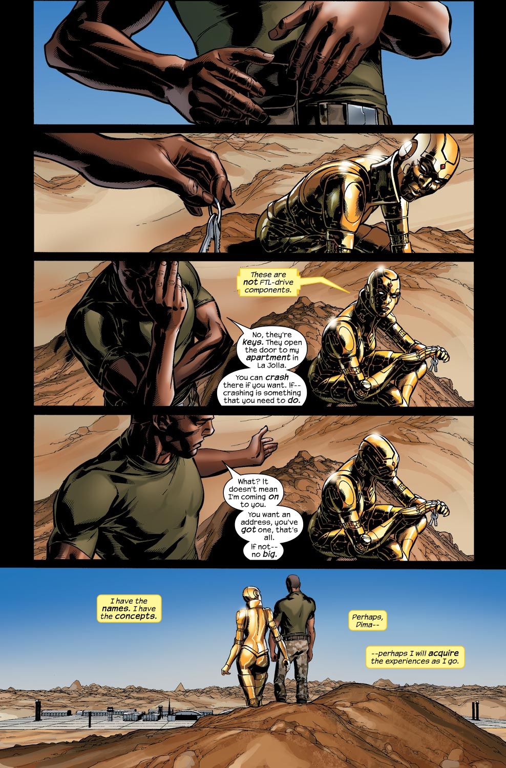 Read online Ultimate Vision comic -  Issue #5 - 24