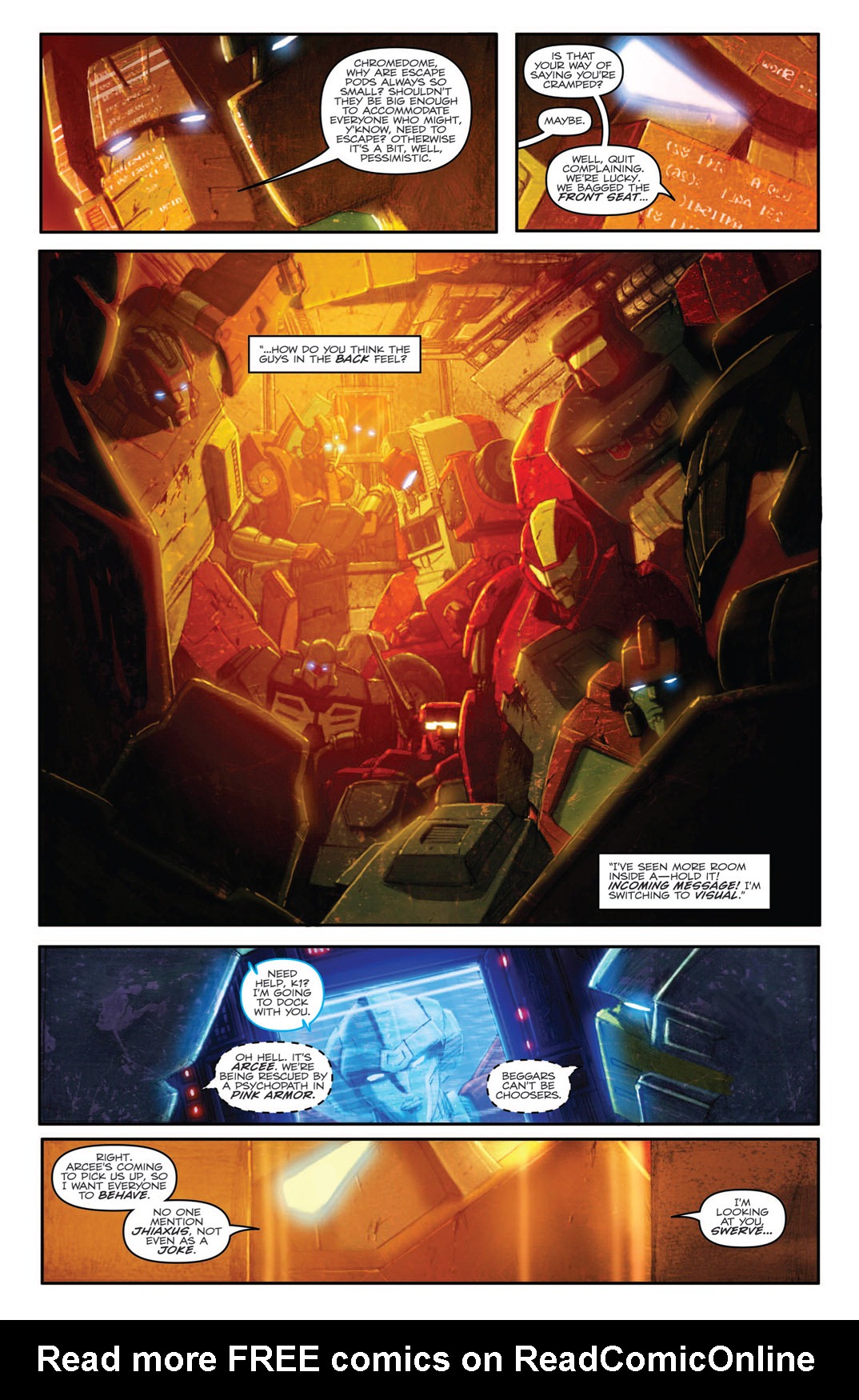 Read online The Transformers (2009) comic -  Issue #28 - 6