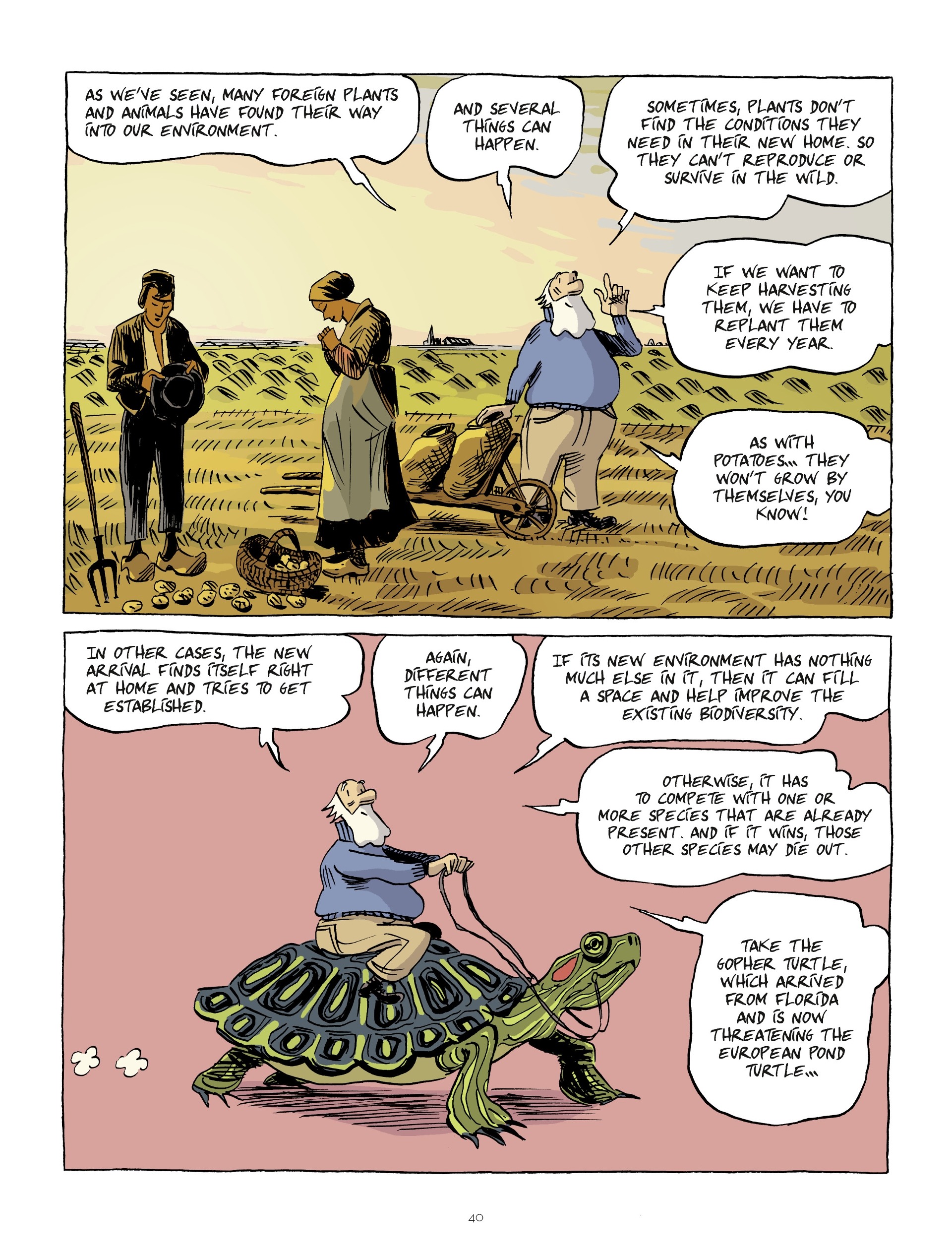 Read online Hubert Reeves Explains comic -  Issue #1 - 40