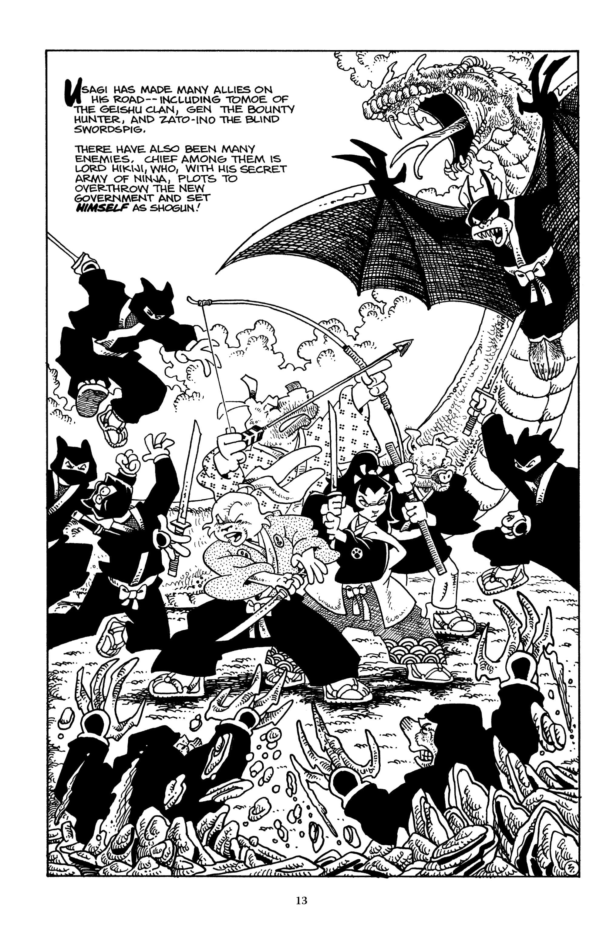 Read online The Usagi Yojimbo Saga (2021) comic -  Issue # TPB 1 (Part 1) - 12