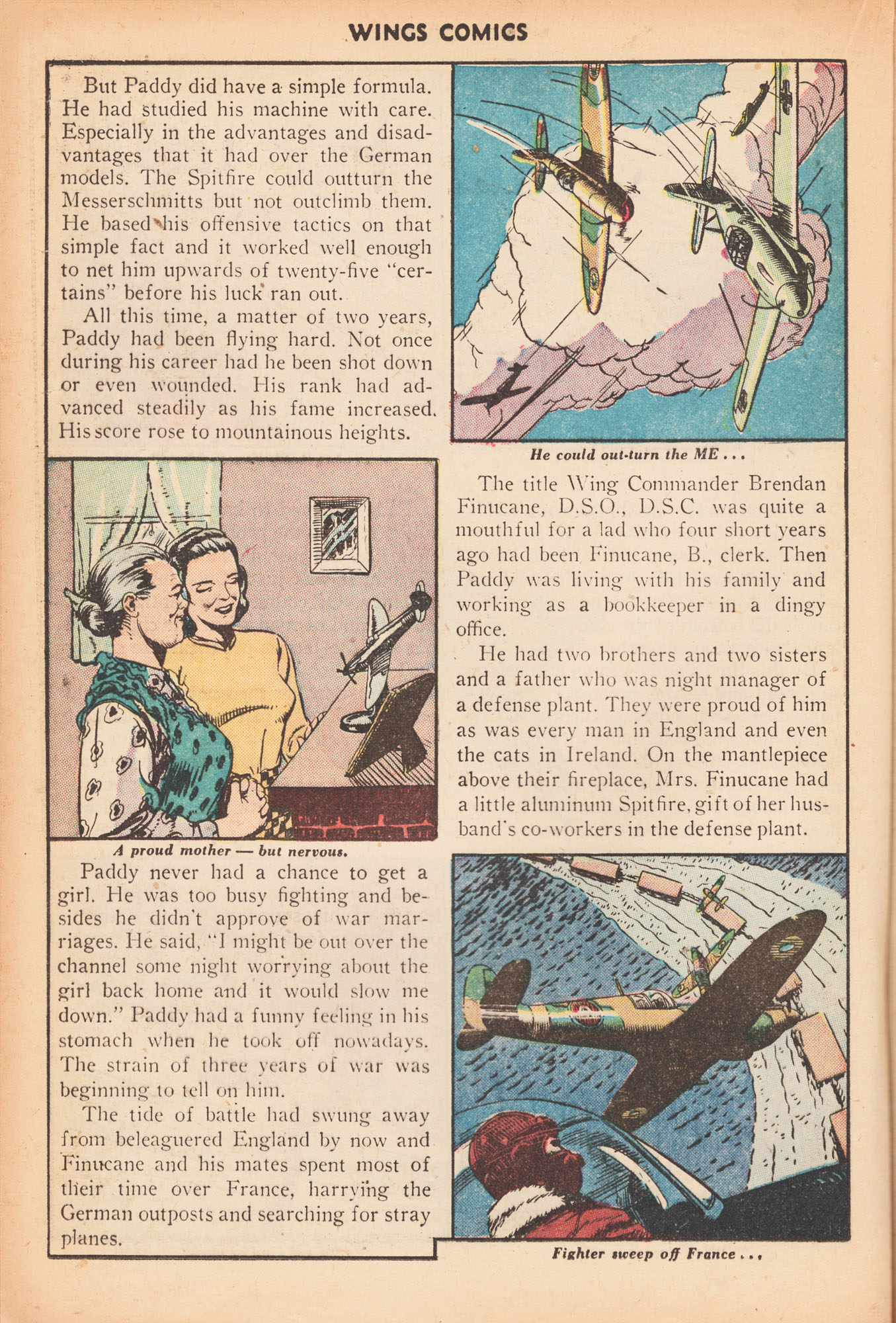 Read online Wings Comics comic -  Issue #73 - 28