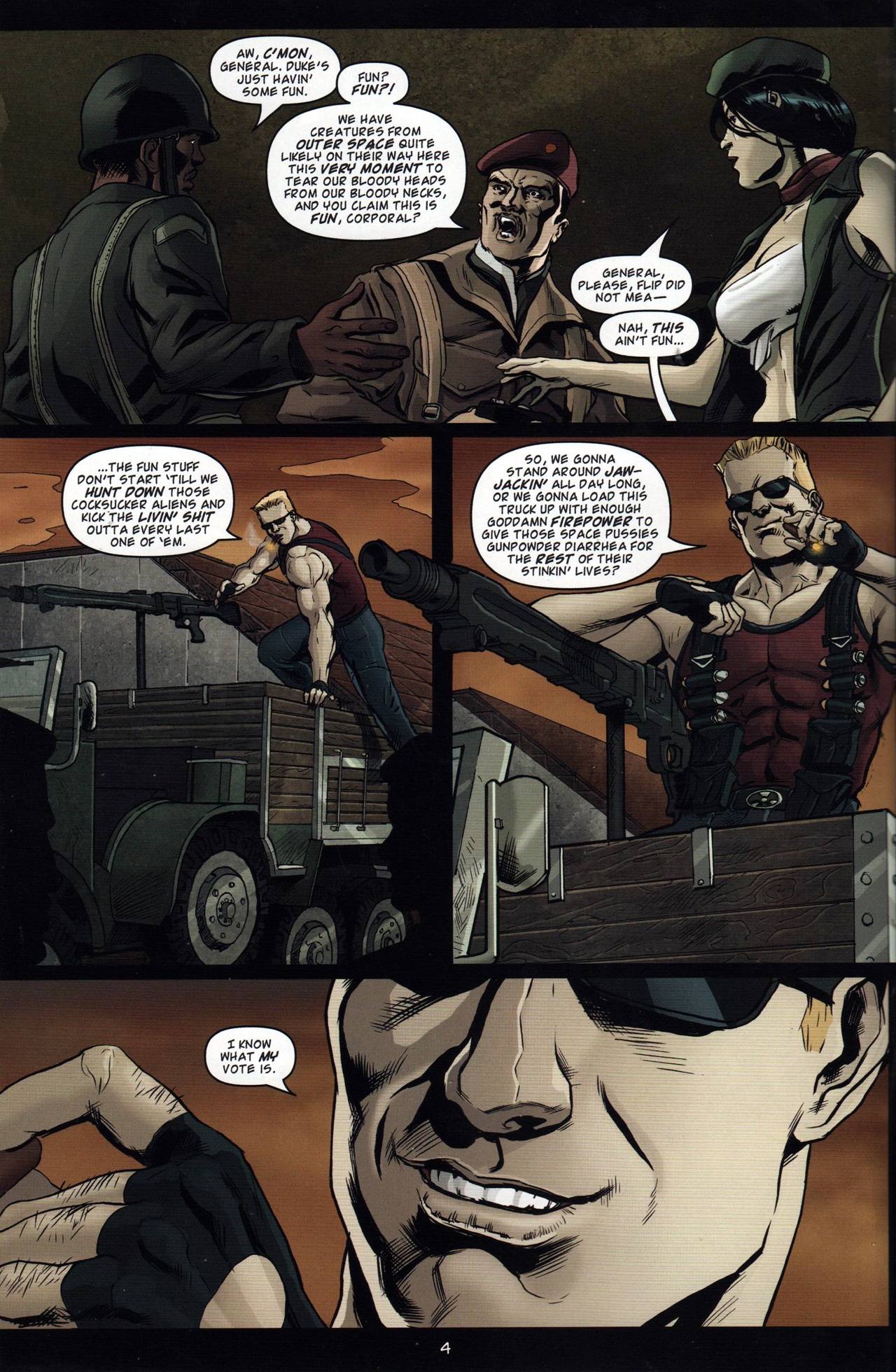 Read online Duke Nukem: Glorious Bastard comic -  Issue #3 - 5