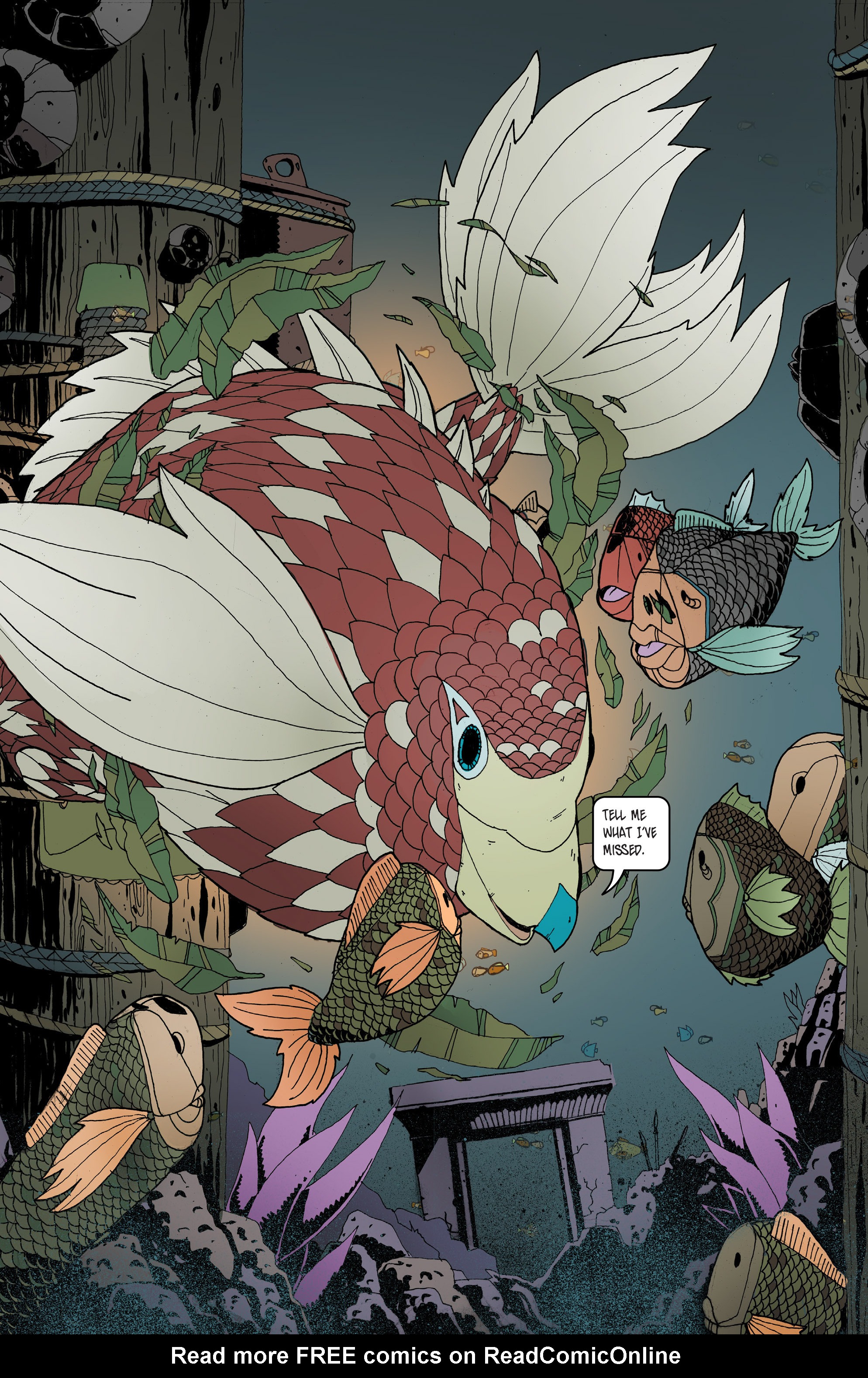 Read online The Little Red Fish comic -  Issue #2 - 13