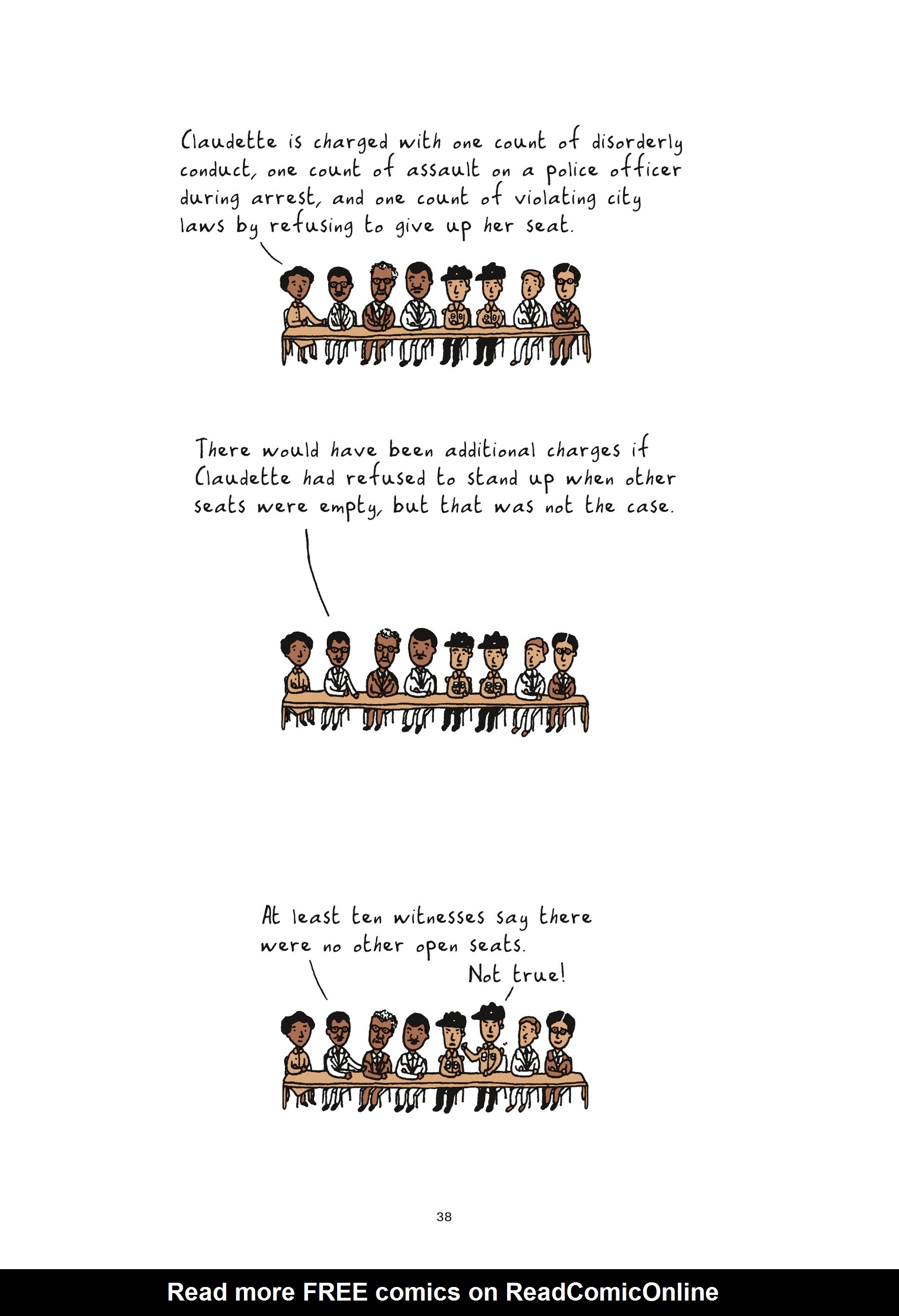 Read online Colored: The Unsung Life of Claudette Colvin comic -  Issue # TPB - 38