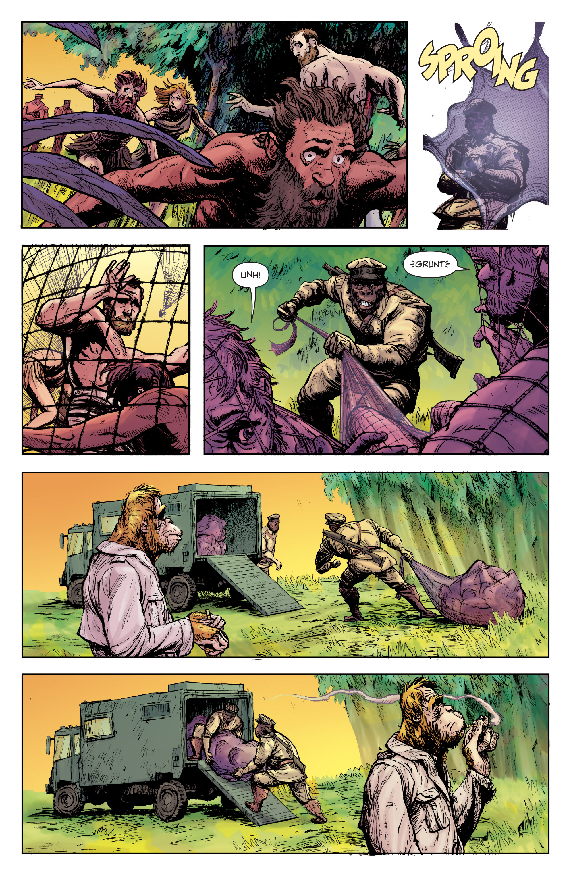 Read online Planet of the Apes Visionaries comic -  Issue # TPB - 35