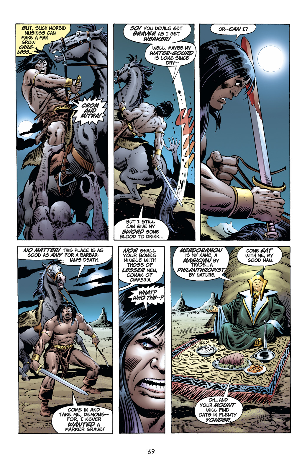 Read online The Chronicles of Conan comic -  Issue # TPB 7 (Part 1) - 64