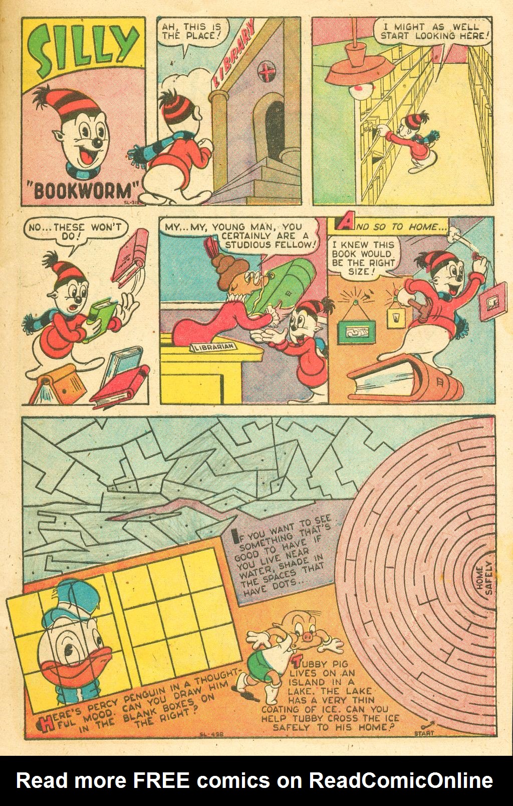 Read online Ziggy Pig-Silly Seal Comics (1944) comic -  Issue #6 - 13