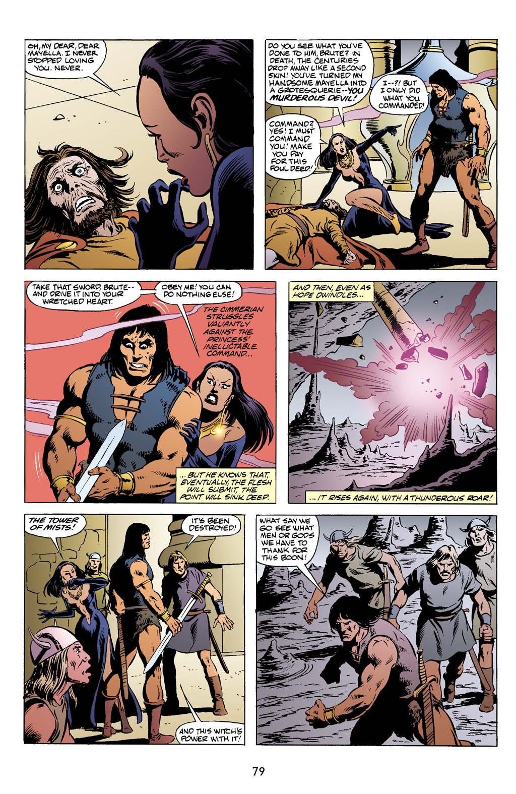 Read online The Chronicles of Conan comic -  Issue # TPB 16 (Part 1) - 80