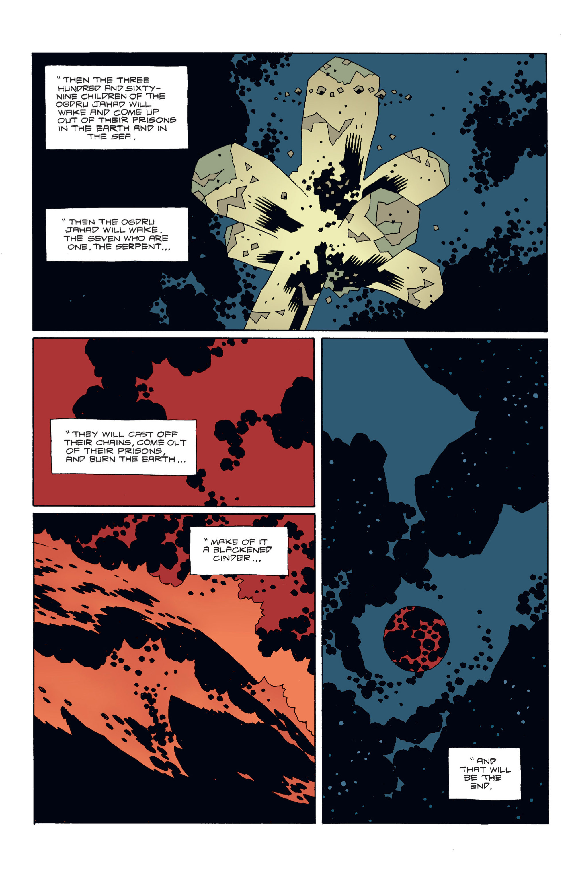 Read online Hellboy comic -  Issue #5 - 99