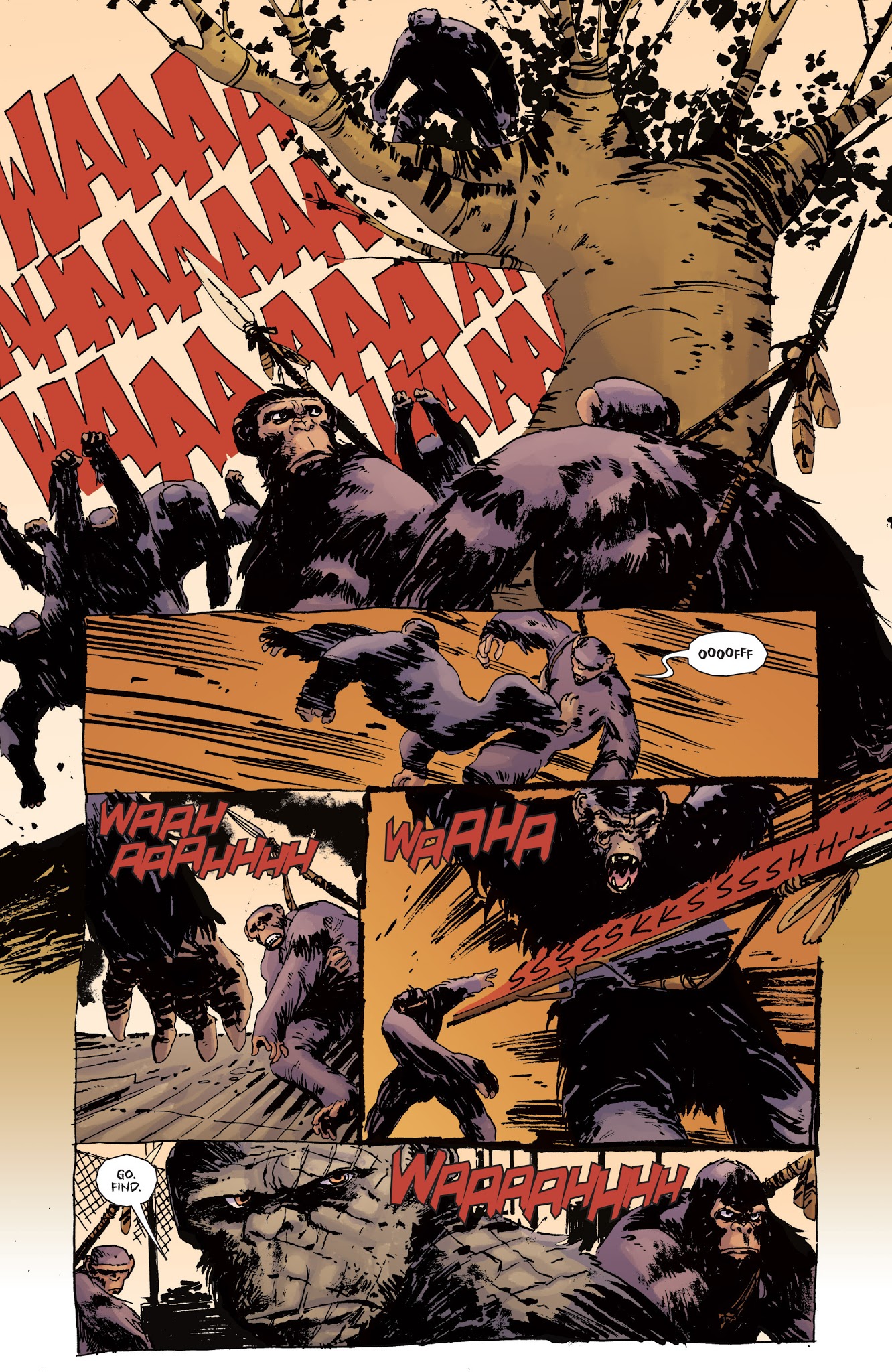 Read online Dawn of the Planet of the Apes comic -  Issue # TPB - 56