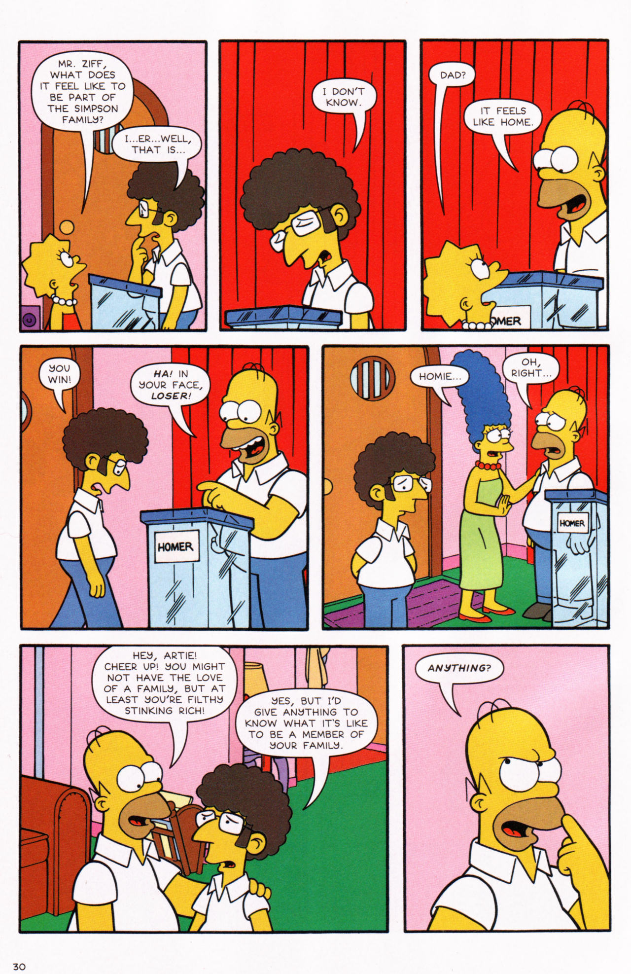 Read online Simpsons Comics comic -  Issue #130 - 25