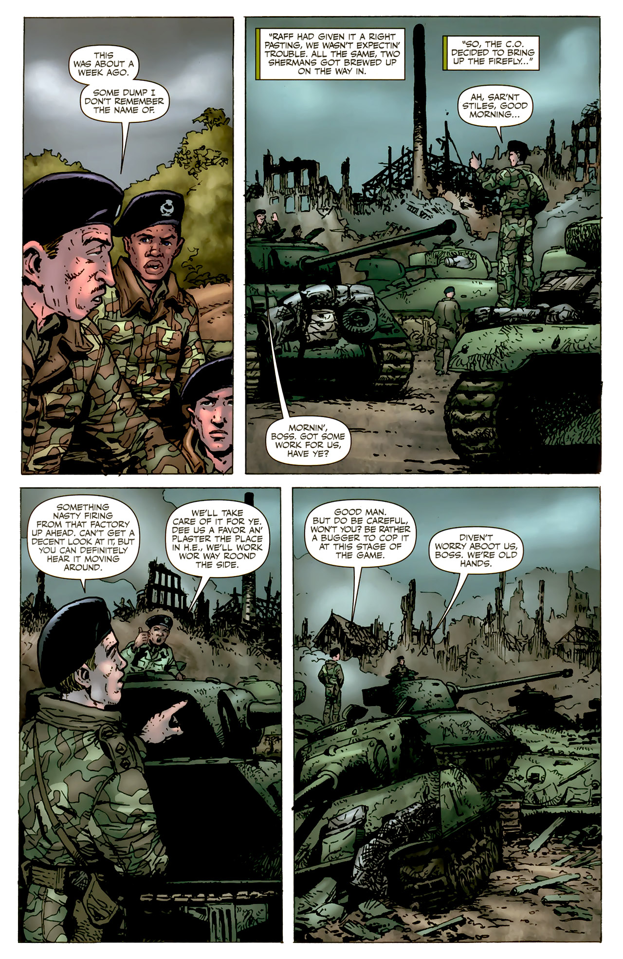 Read online Battlefields (2010) comic -  Issue #4 - 16