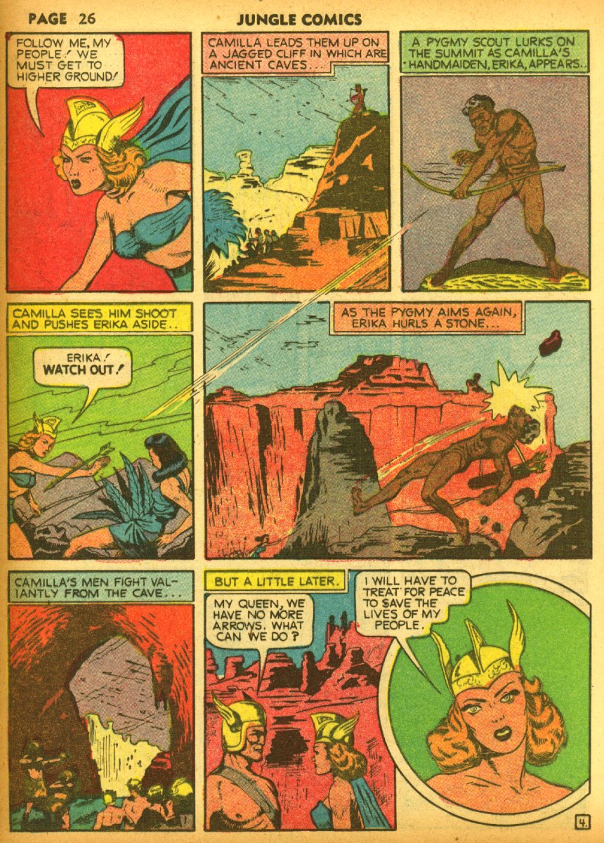 Read online Jungle Comics comic -  Issue #17 - 28