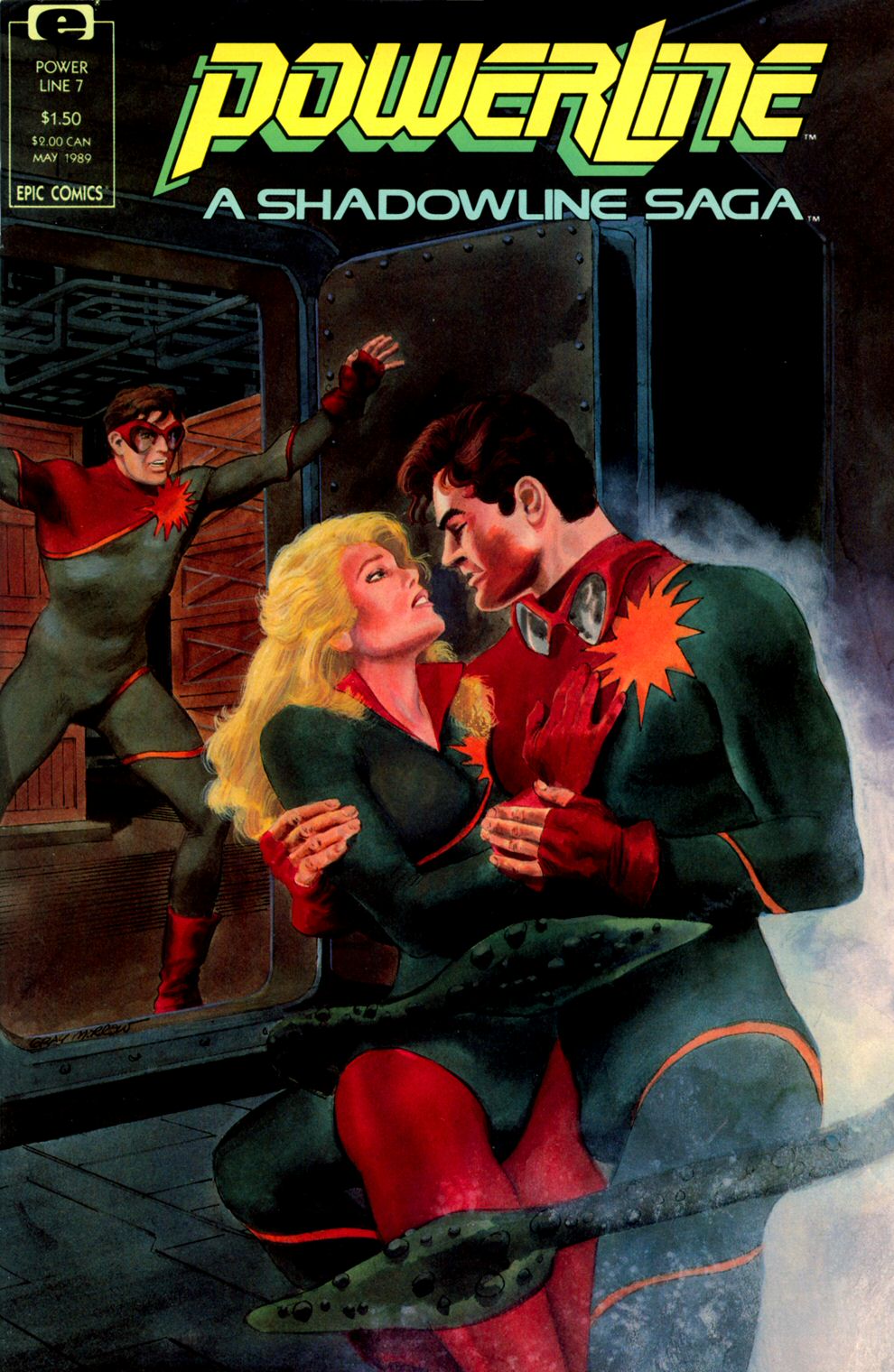Read online Powerline comic -  Issue #7 - 1