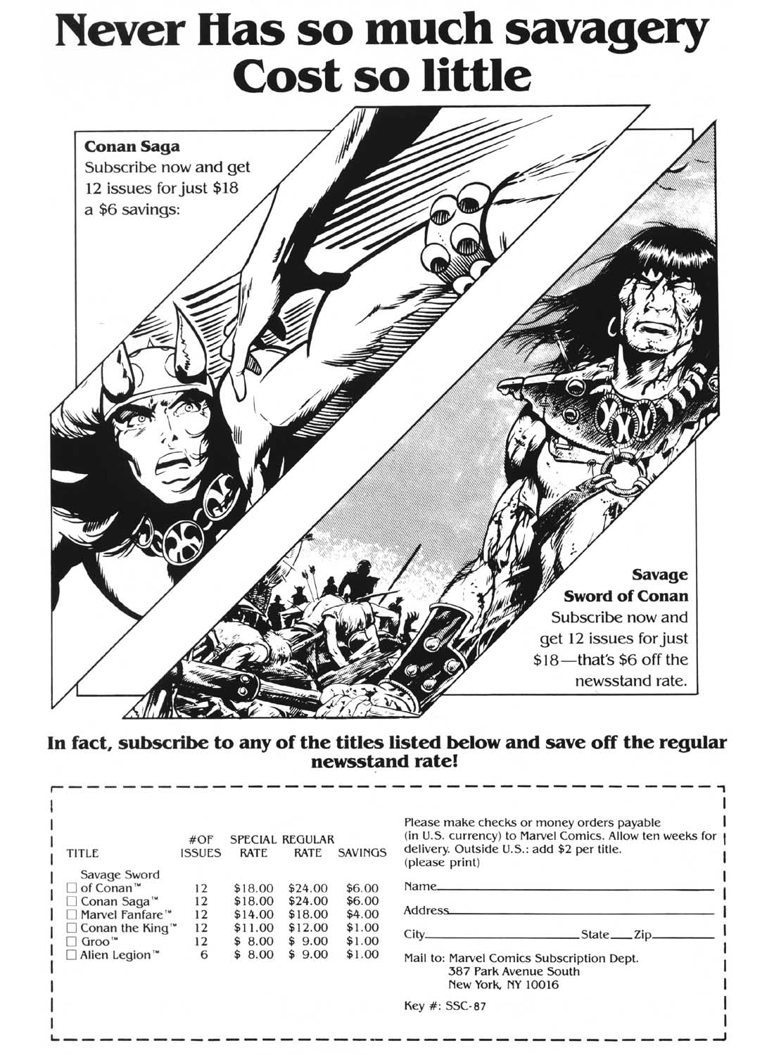 Read online The Savage Sword Of Conan comic -  Issue #162 - 68