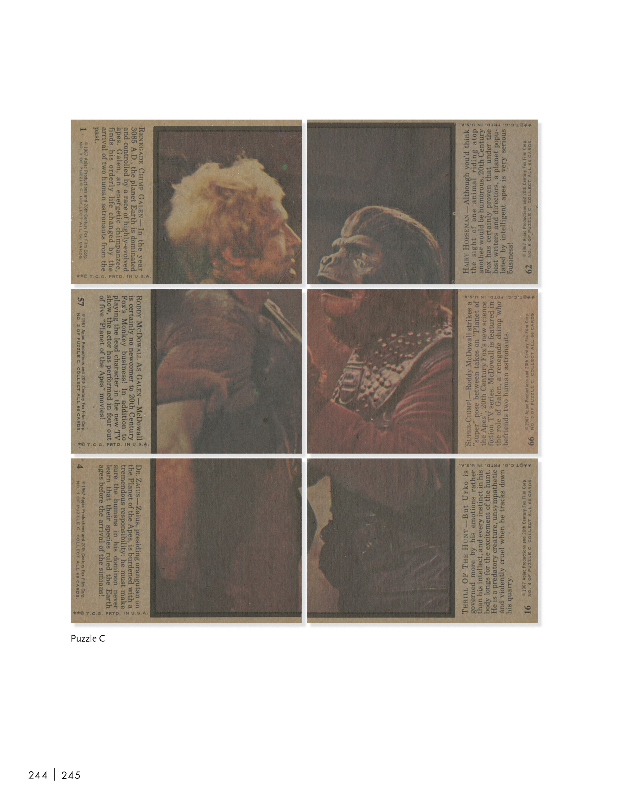 Read online Planet of the Apes: The Original Topps Trading Card Series comic -  Issue # TPB (Part 3) - 49