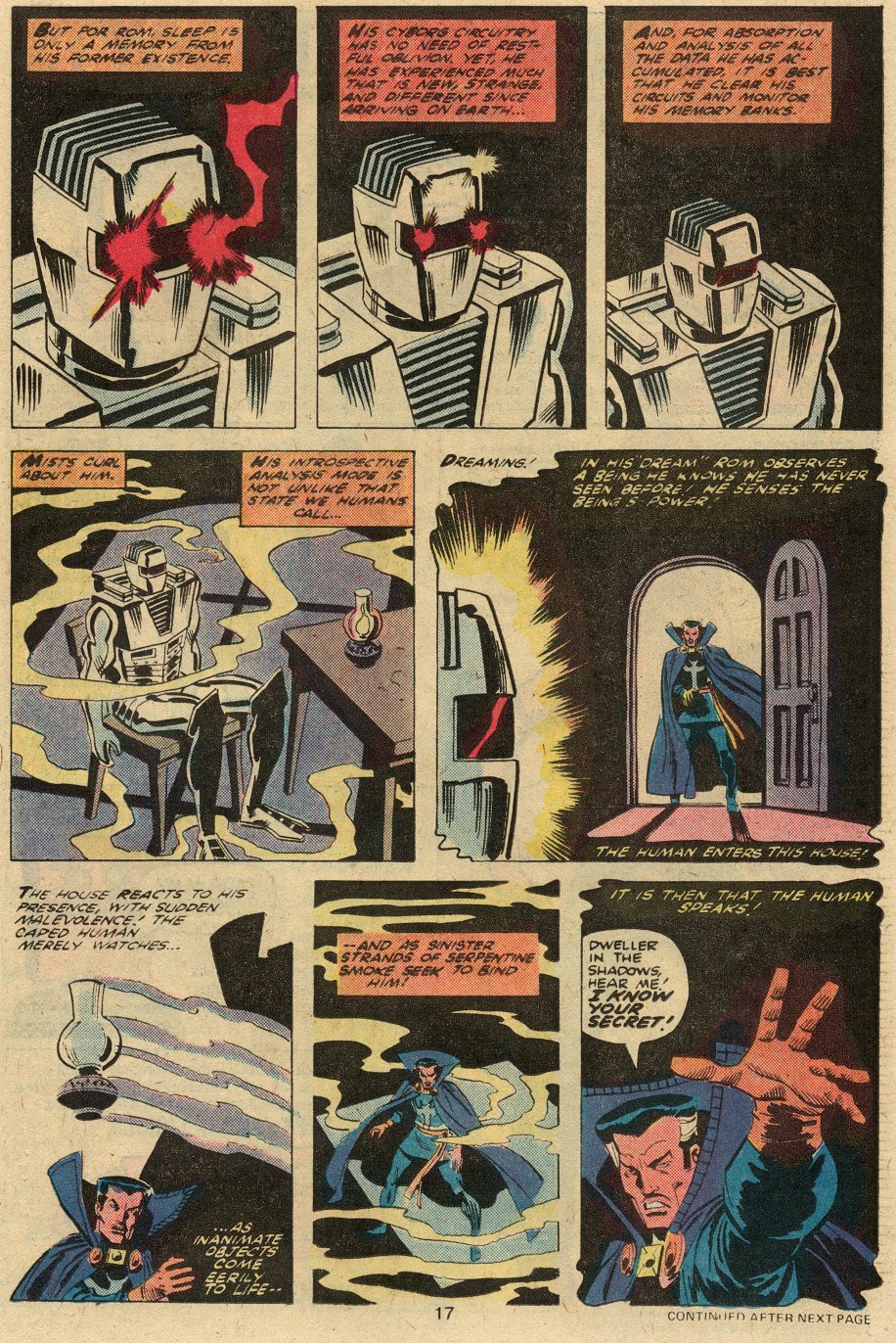 Read online ROM (1979) comic -  Issue #5 - 12