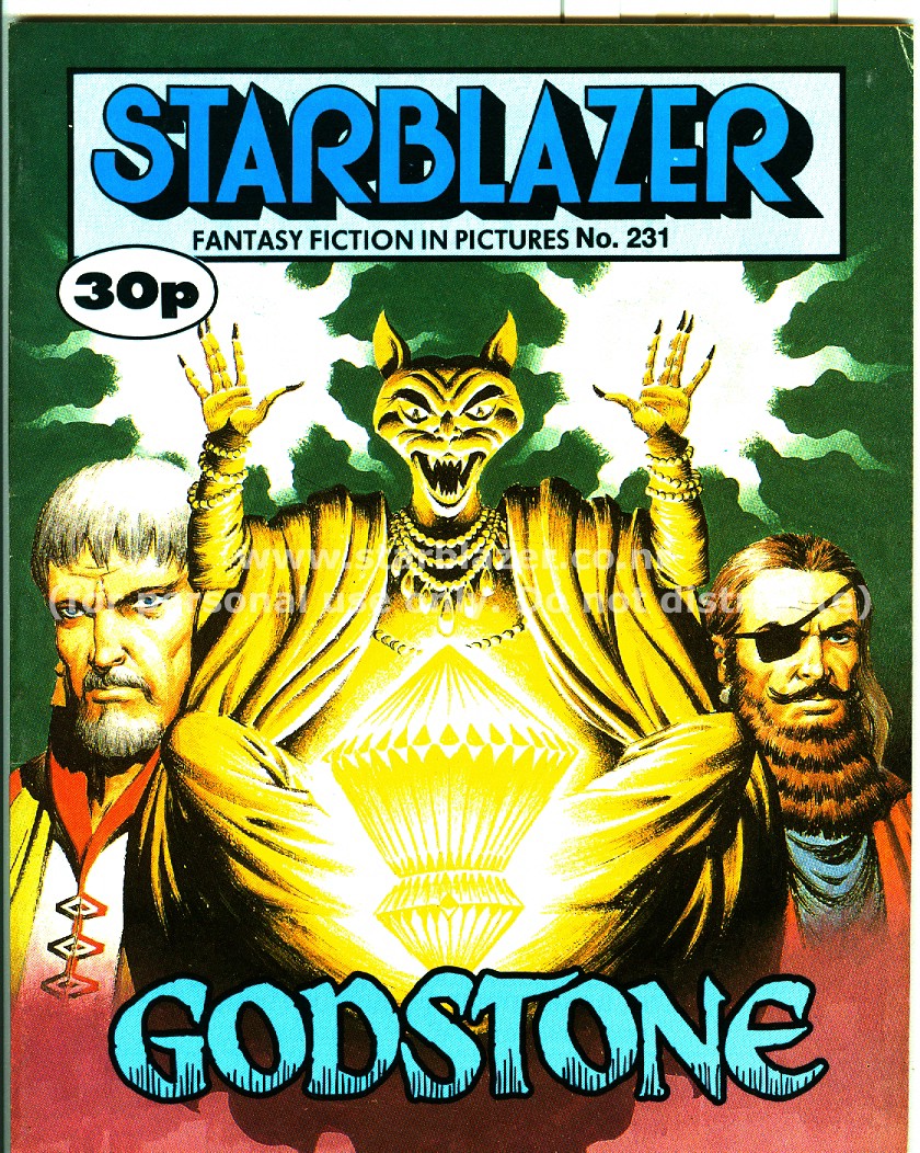 Read online Starblazer comic -  Issue #231 - 2