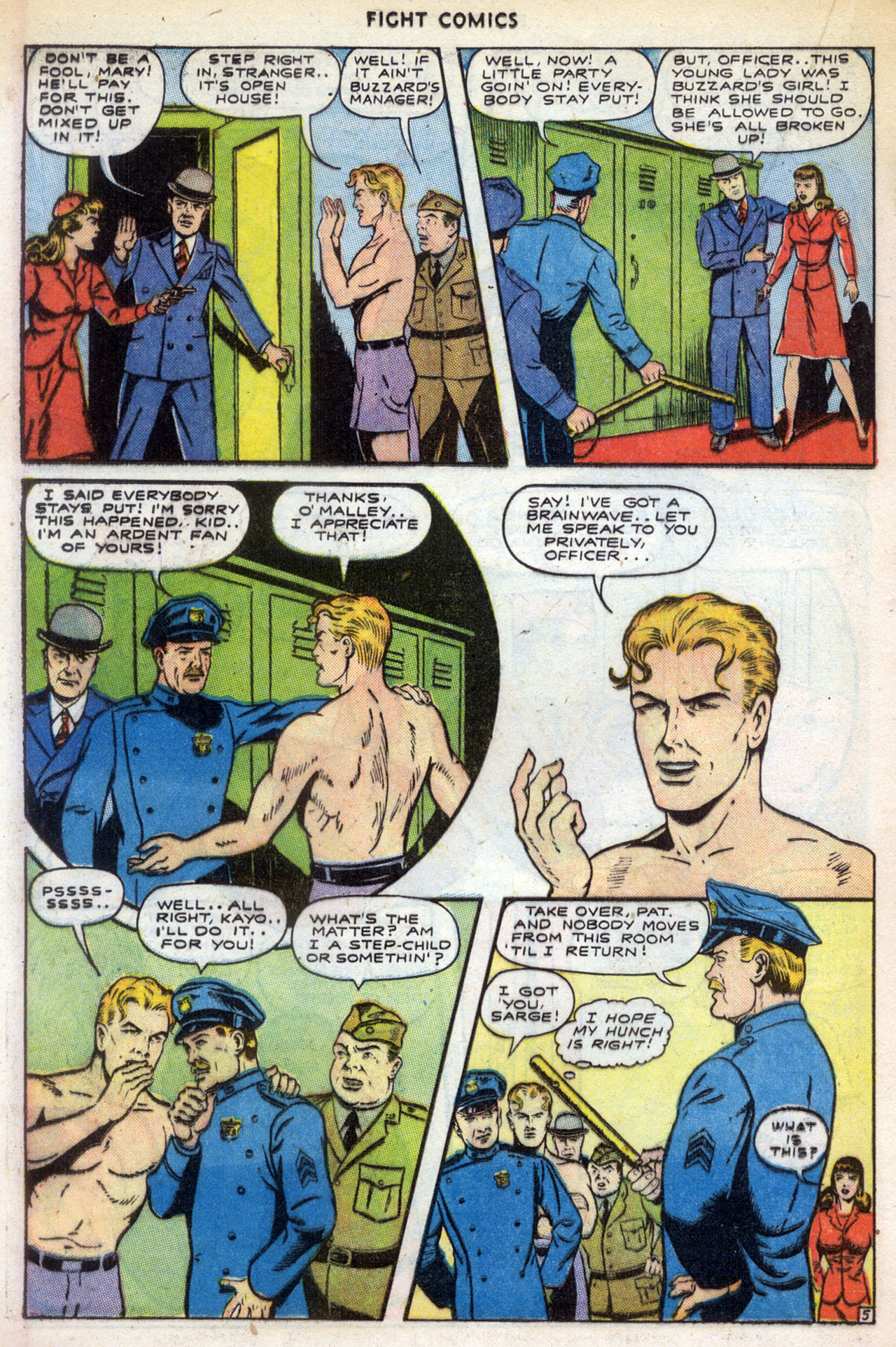 Read online Fight Comics comic -  Issue #34 - 30