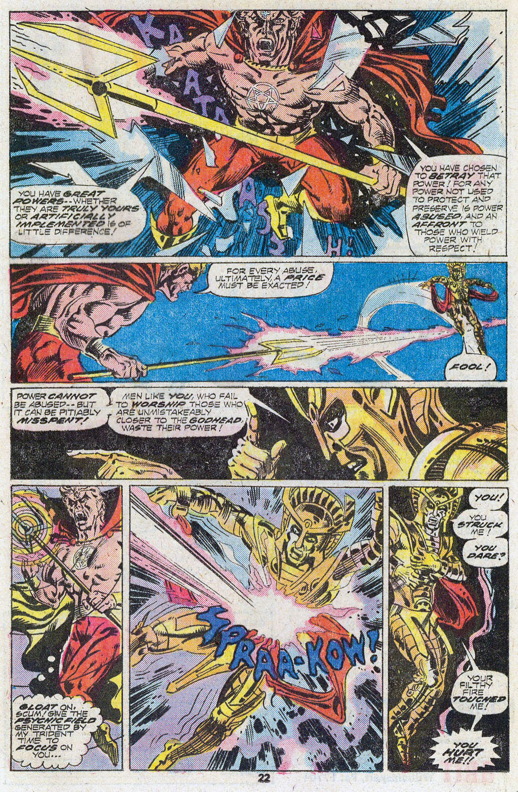 Read online Son of Satan comic -  Issue #5 - 16