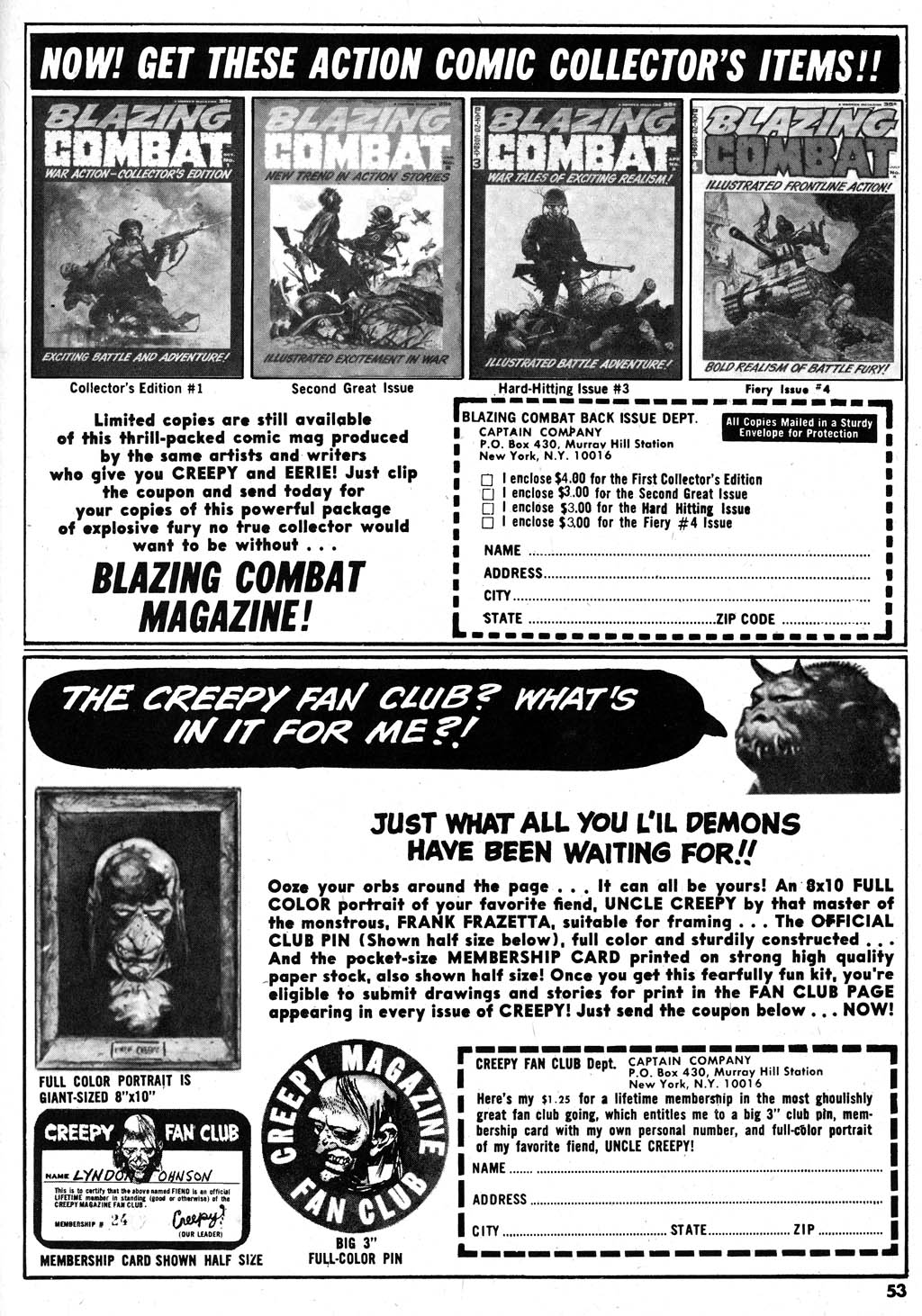 Creepy (1964) Issue #45 #45 - English 53