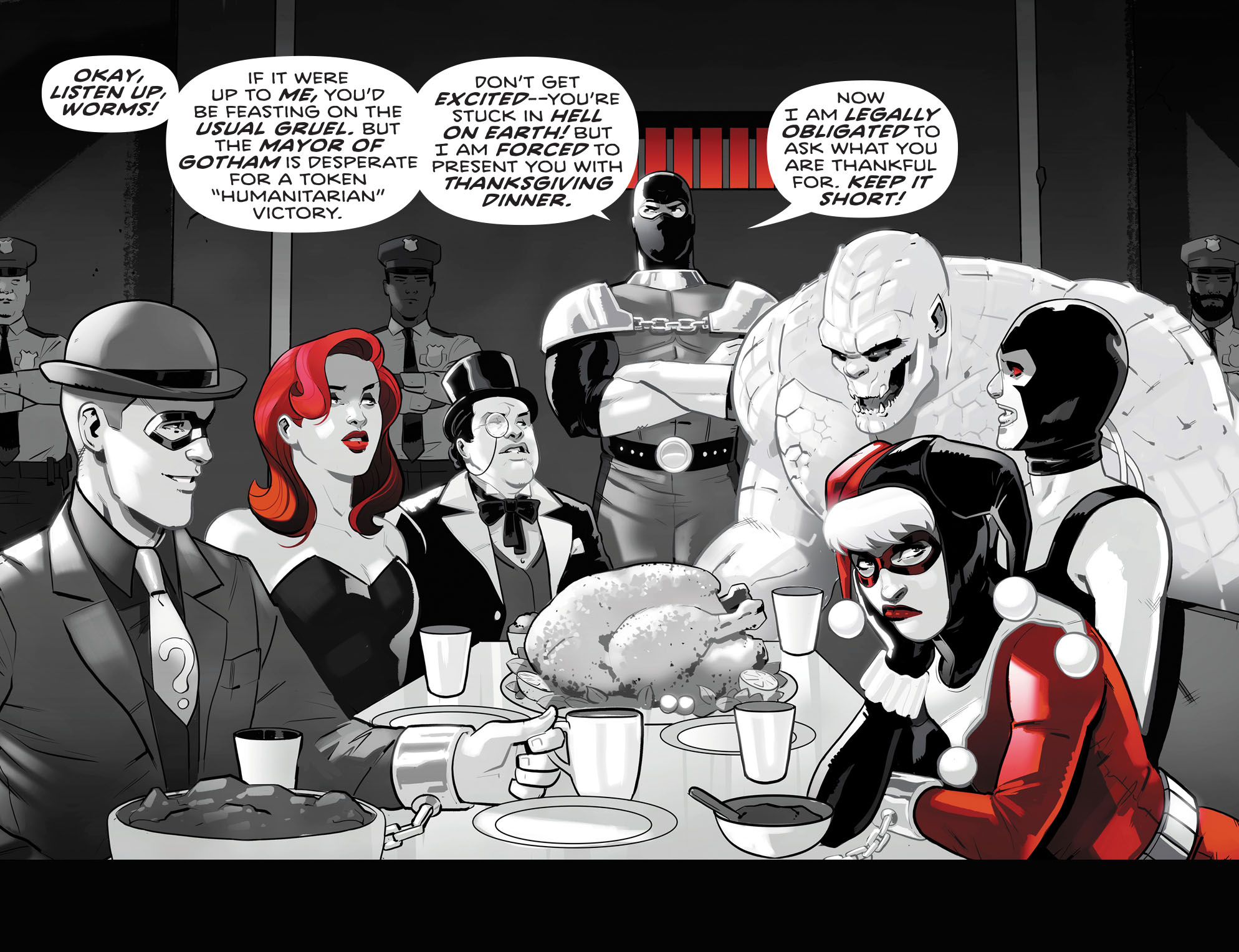 Read online Harley Quinn Black   White   Red comic -  Issue #15 - 3