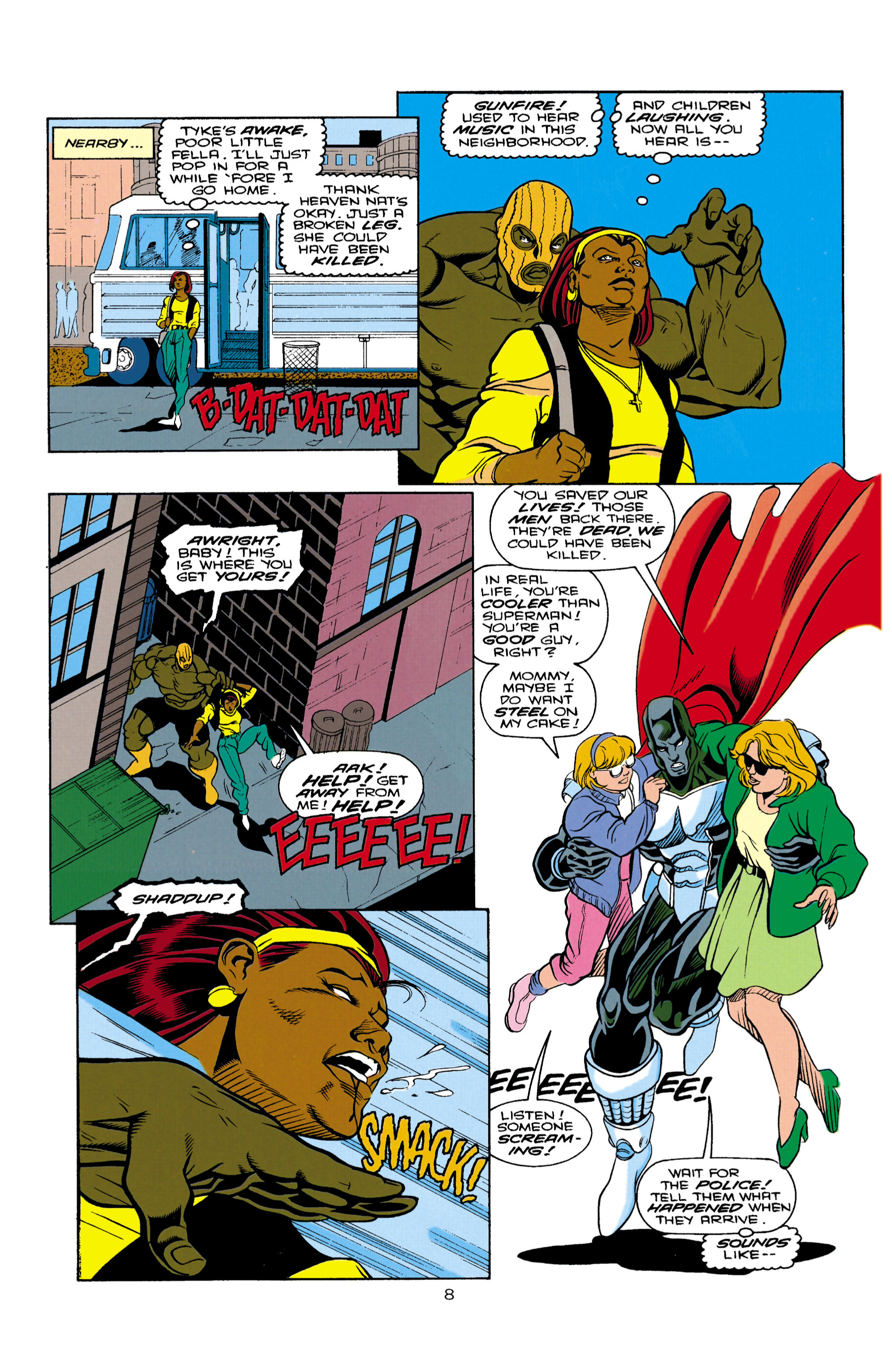 Read online Steel (1994) comic -  Issue #5 - 8