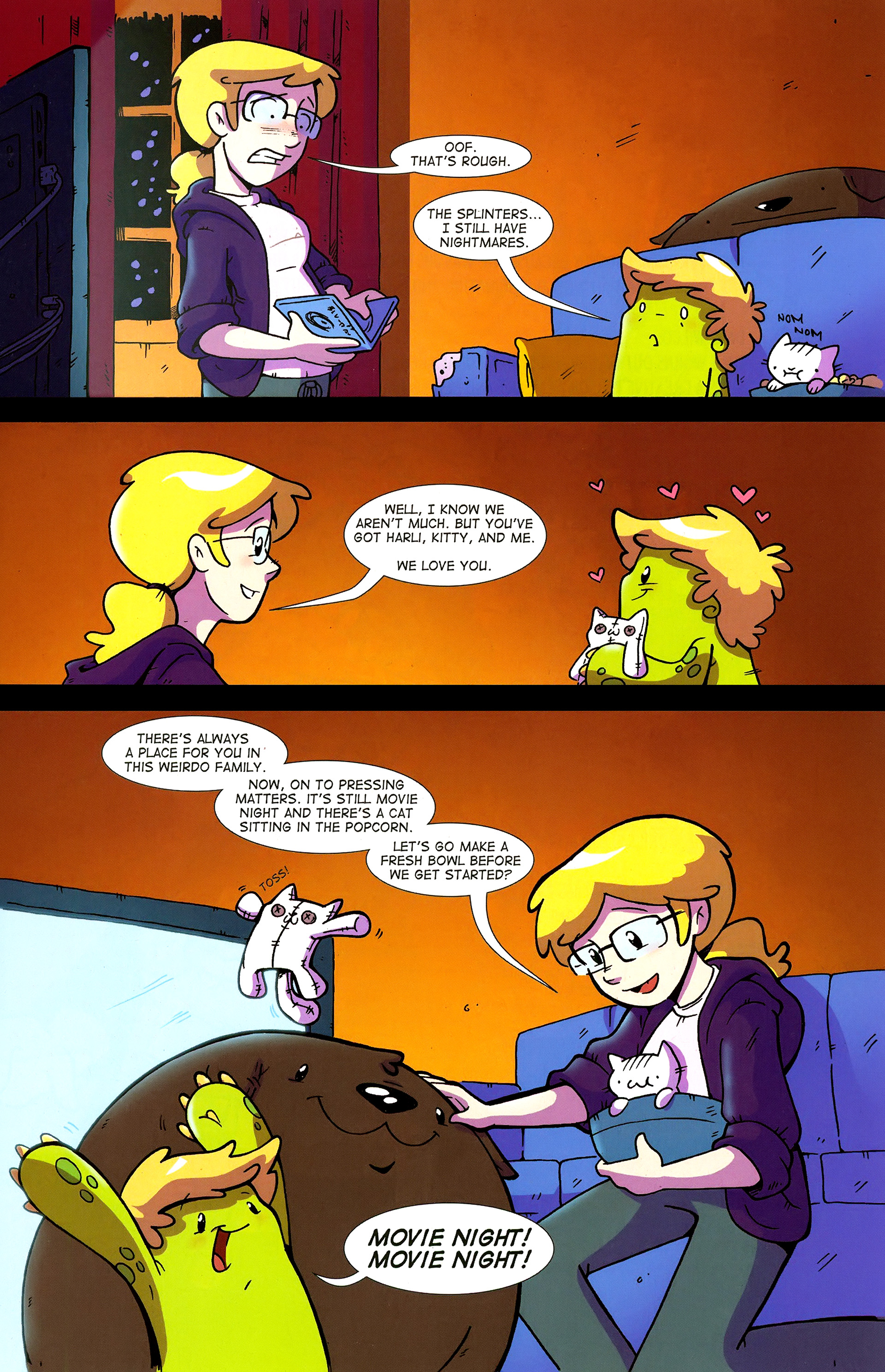 Read online Free Comic Book Day 2015 comic -  Issue # Gronk-Hero Cats - 13