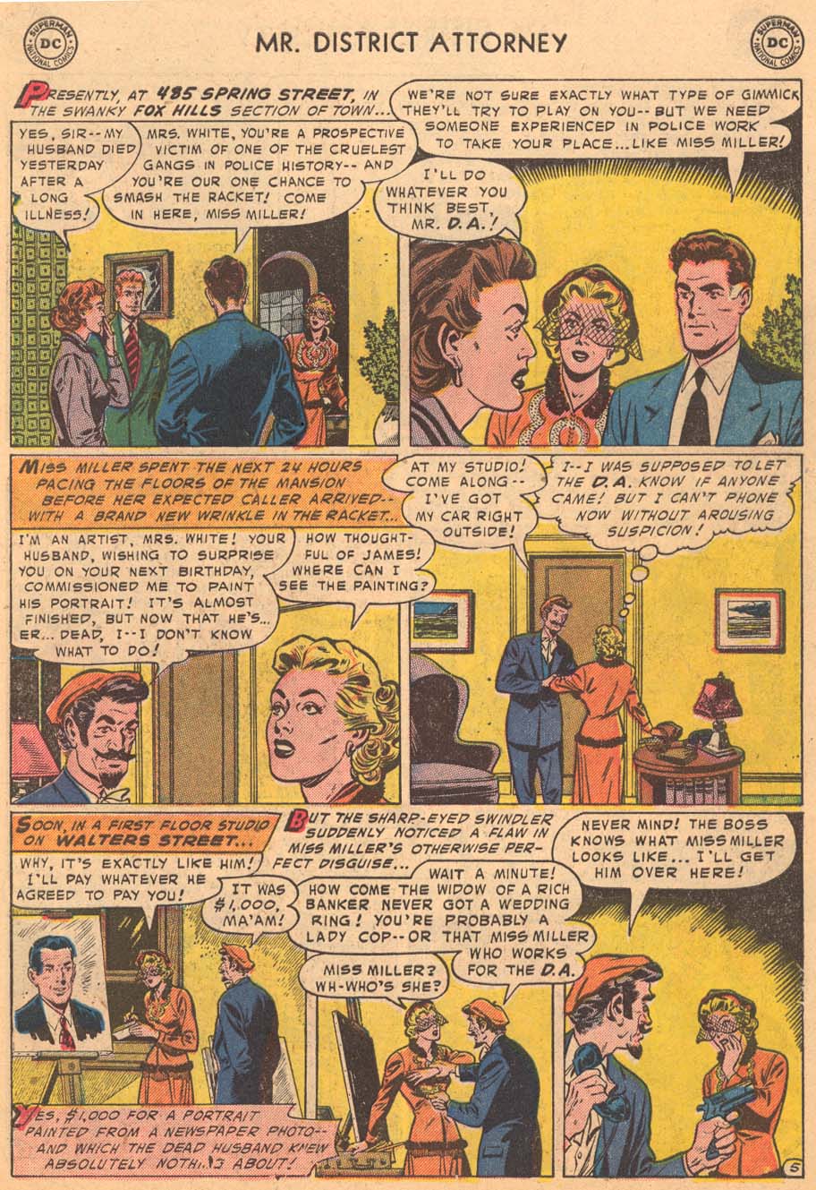Read online Mr. District Attorney comic -  Issue #45 - 7